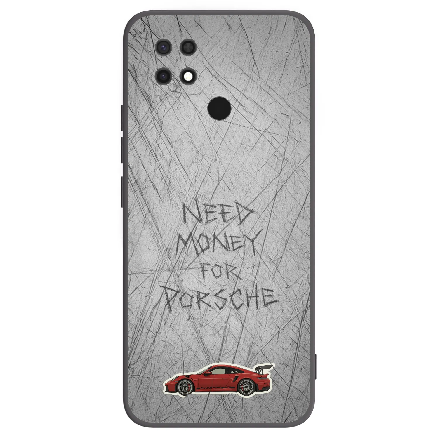 Picasee husă neagră din silicon pentru Xiaomi Redmi 10C - Garage Scratch