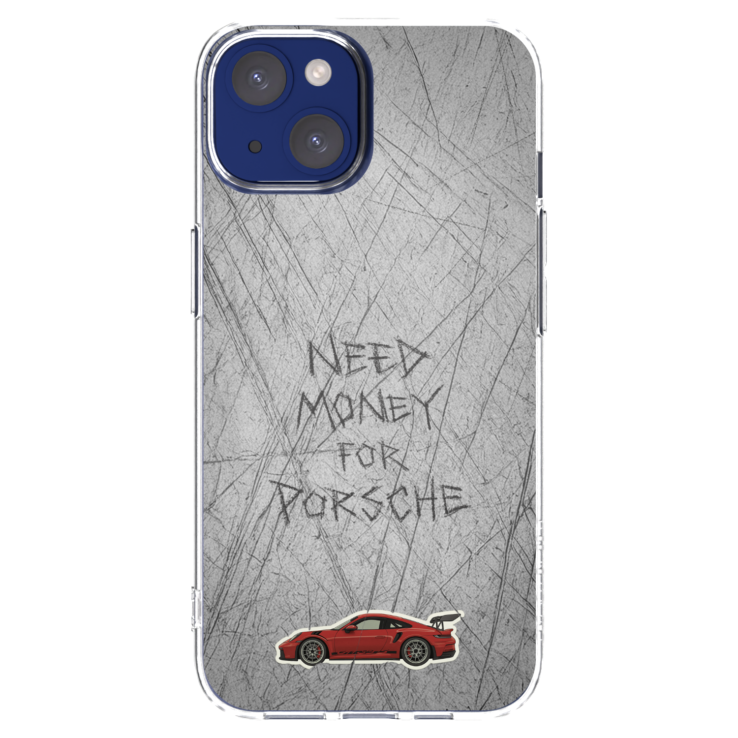 Picasee husă transparentă din silicon pentru Apple iPhone 14 - Garage Scratch