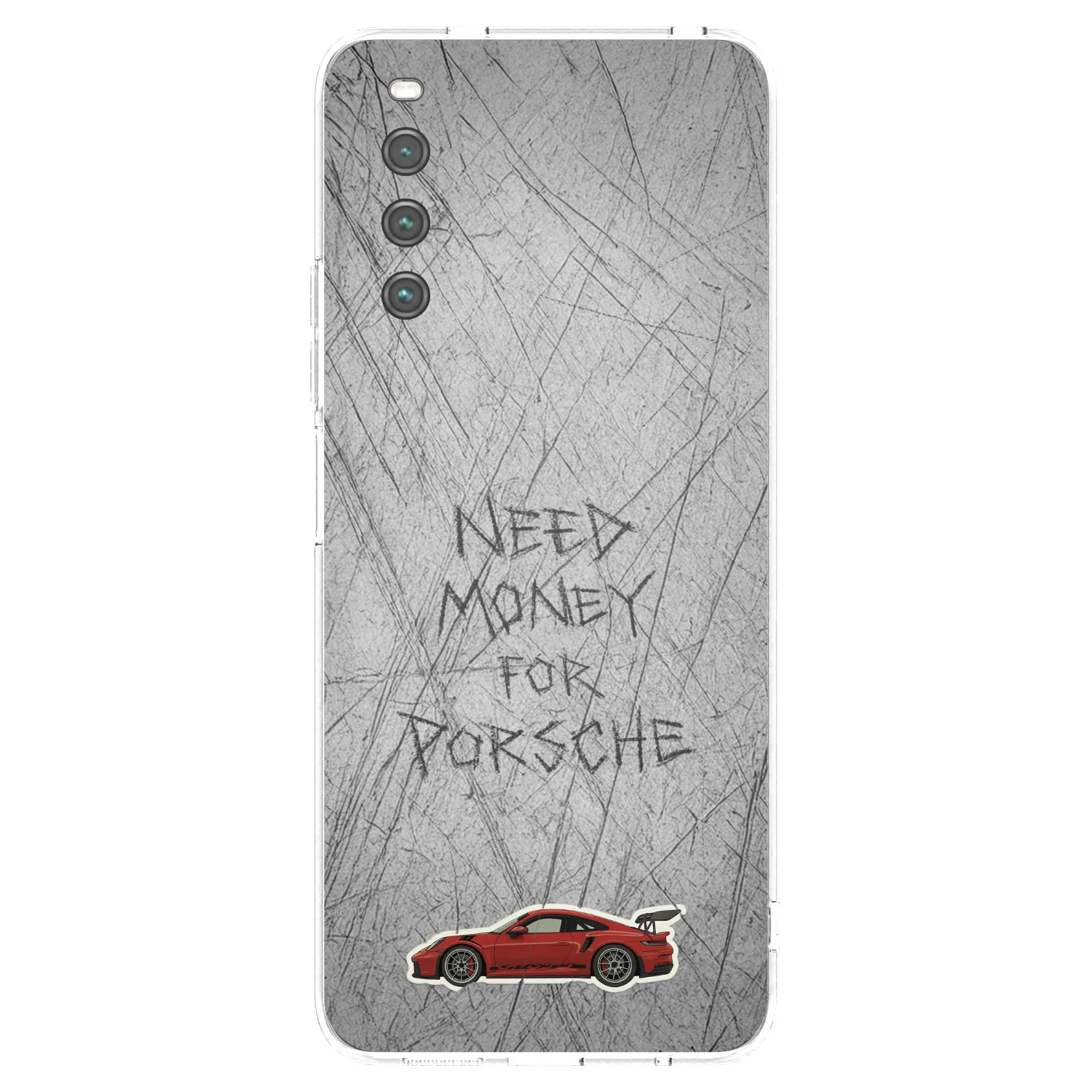 Picasee husă transparentă din silicon pentru Sony Xperia 10 IV 5G - Garage Scratch
