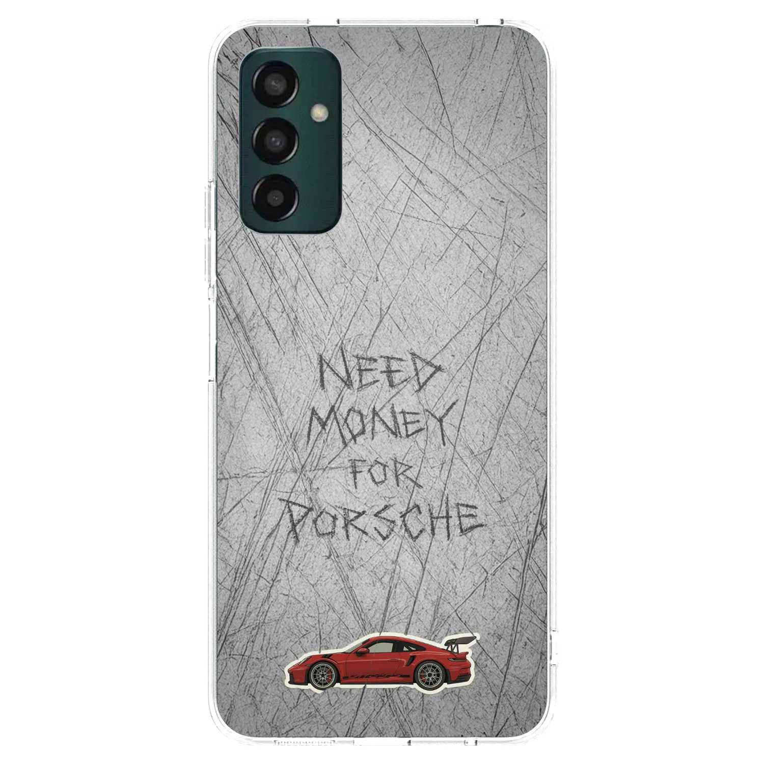 Picasee husă transparentă din silicon pentru Samsung Galaxy M13 M135F - Garage Scratch