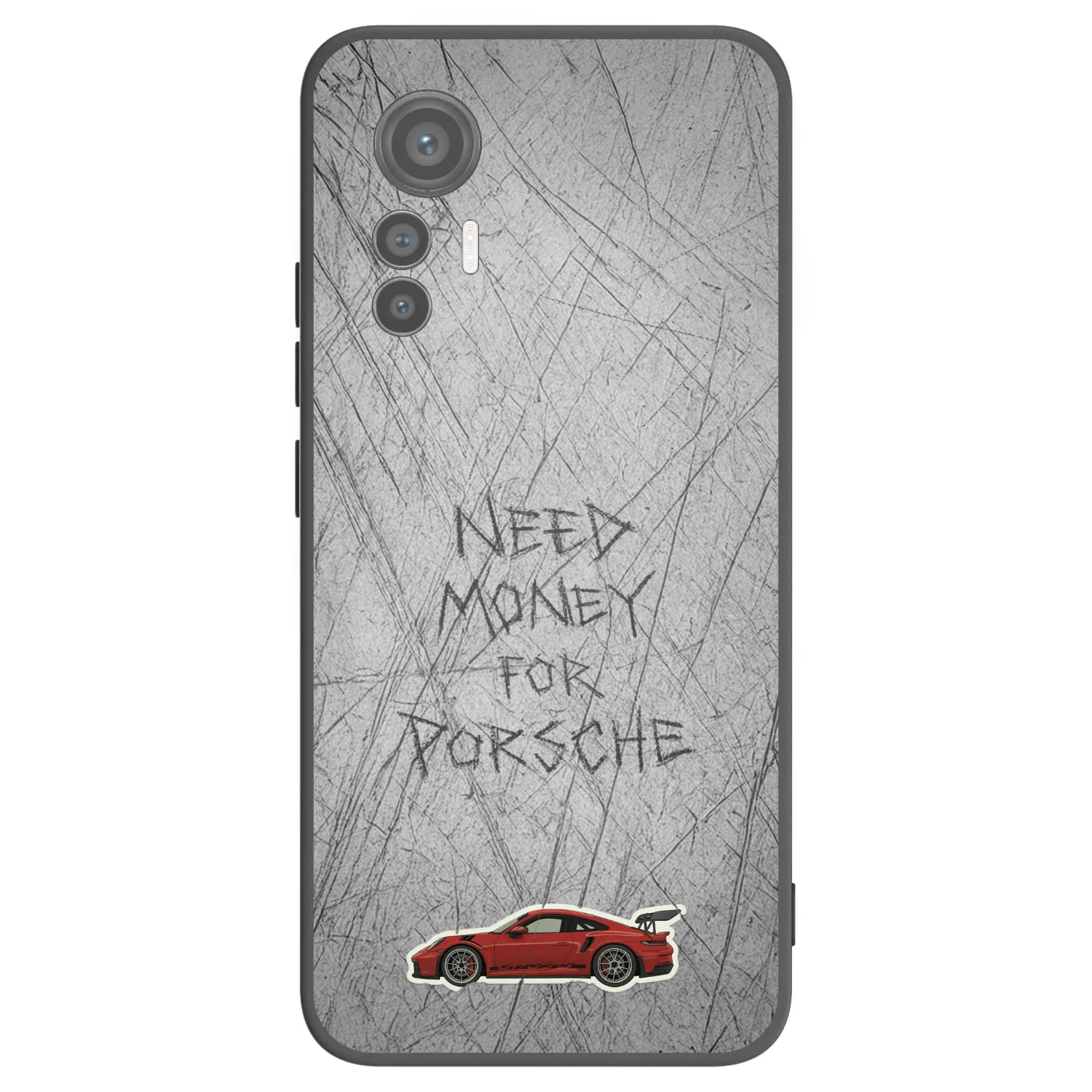 Picasee husă neagră din silicon pentru Xiaomi 12 Lite - Garage Scratch