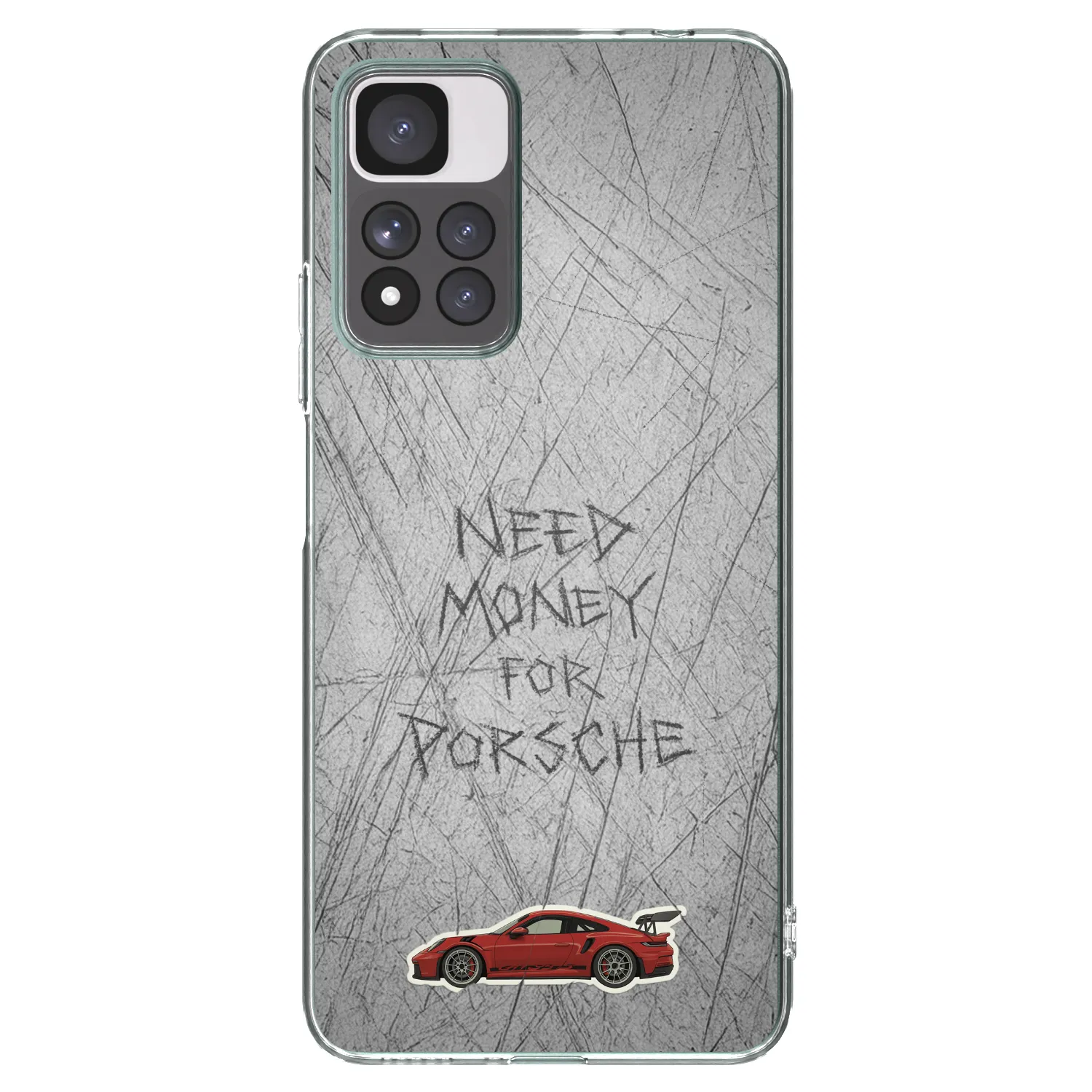 Picasee husă transparentă din silicon pentru Xiaomi Redmi Note 11 Pro+ 5G - Garage Scratch