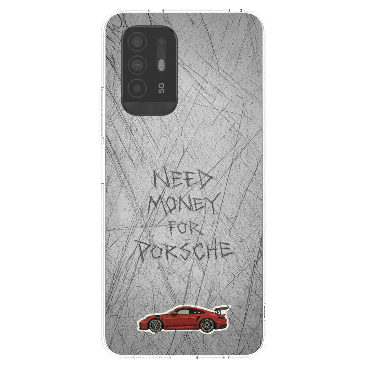 Picasee husă transparentă din silicon pentru OPPO A94 5G - Garage Scratch
