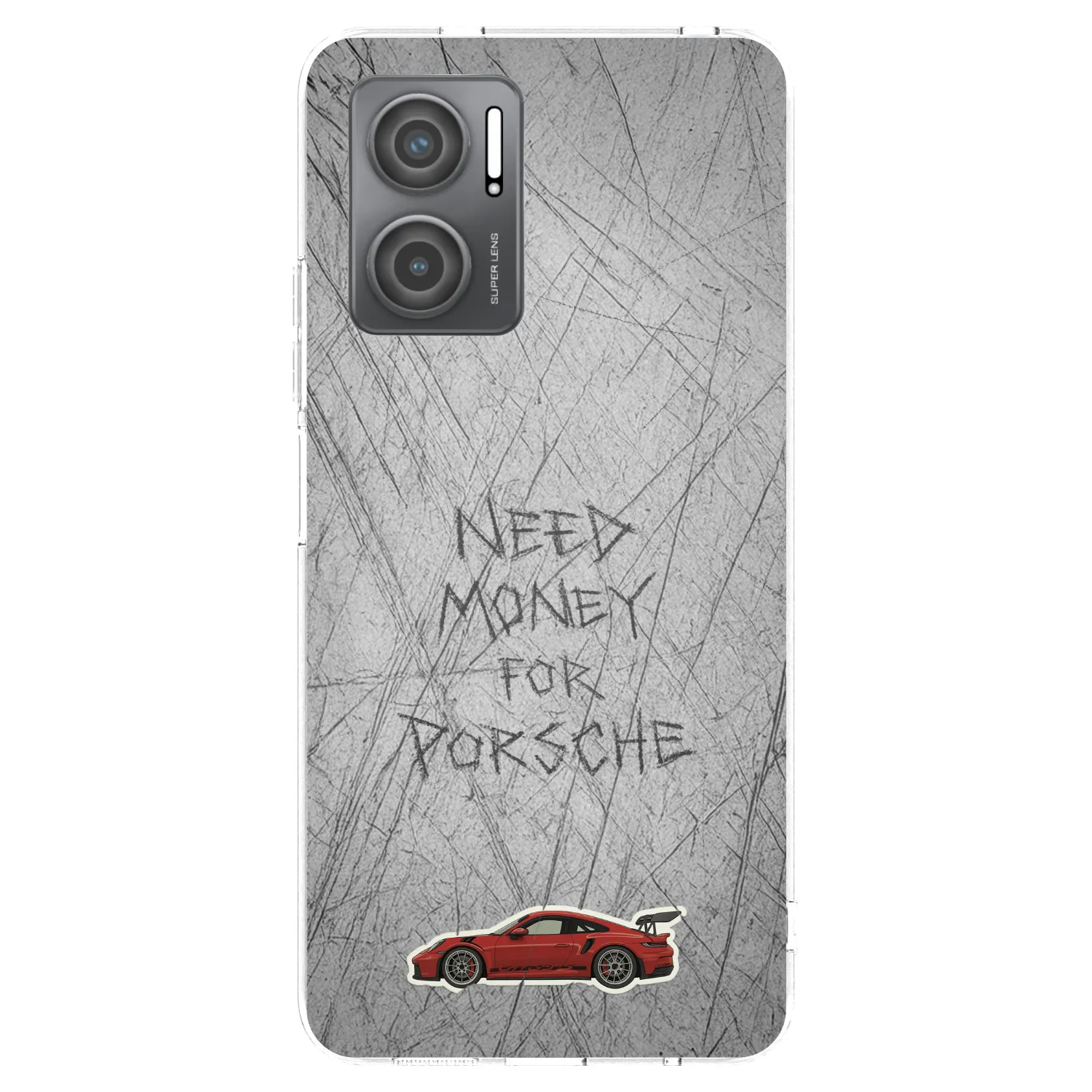 Picasee husă transparentă din silicon pentru Xiaomi Redmi 10 5G - Garage Scratch