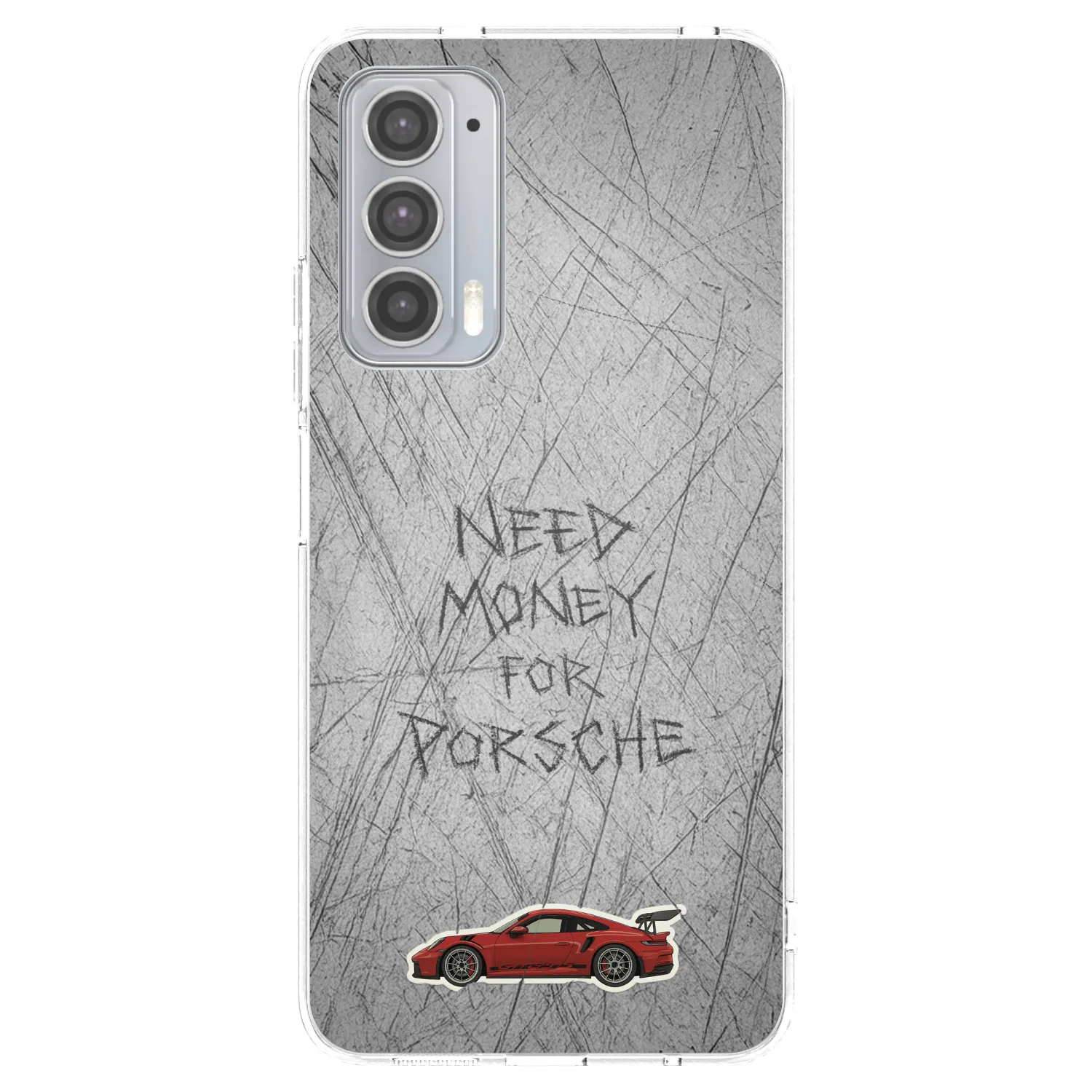 Picasee husă transparentă din silicon pentru Motorola Edge 20 - Garage Scratch