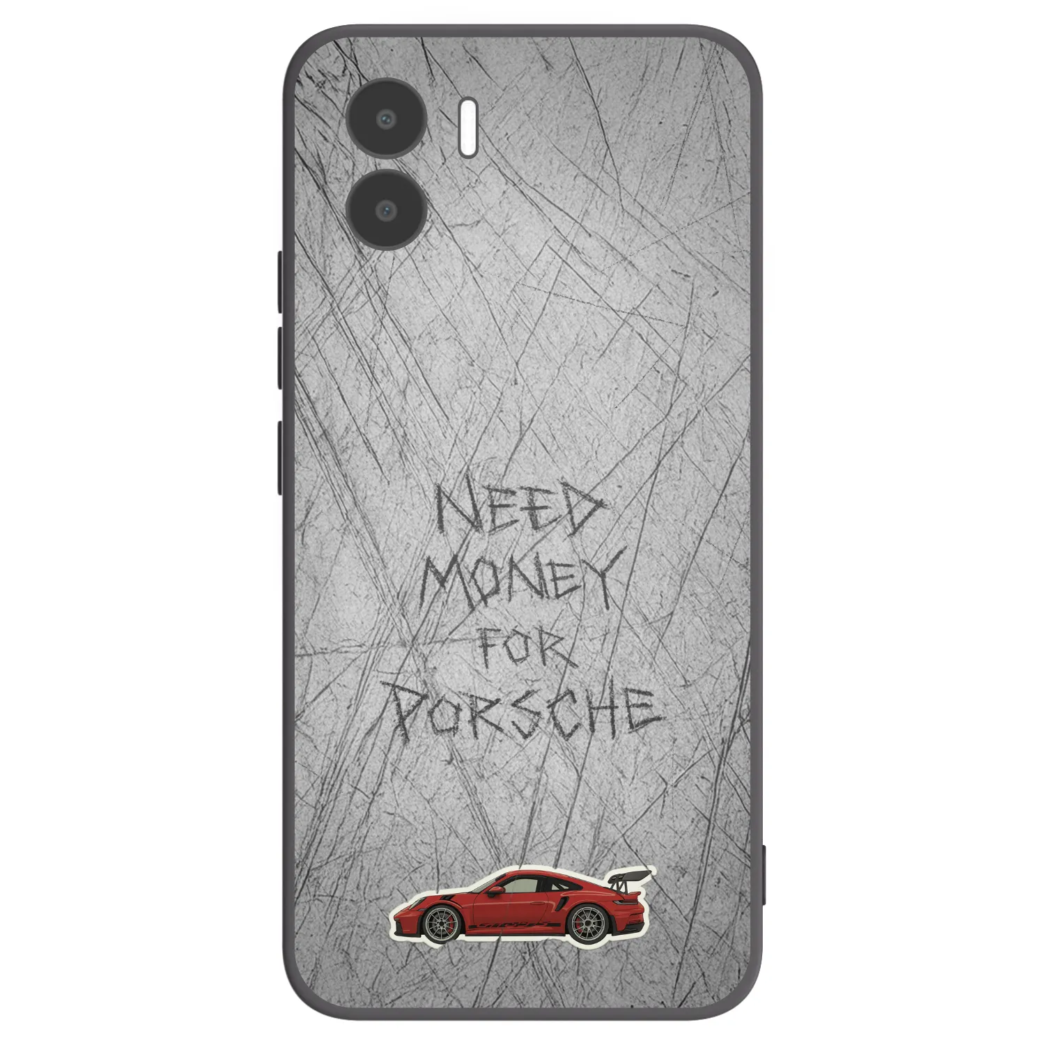 Picasee husă neagră din silicon pentru Xiaomi Redmi A1 - Garage Scratch