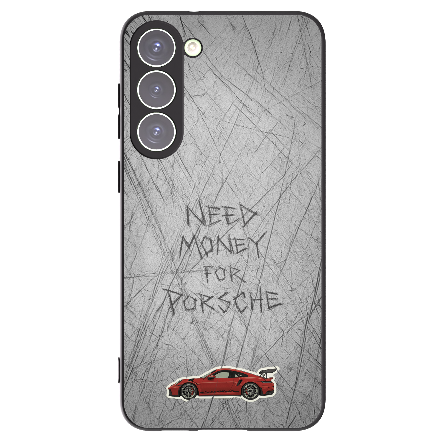 Picasee husă neagră din silicon pentru Samsung Galaxy S23+ 5G - Garage Scratch