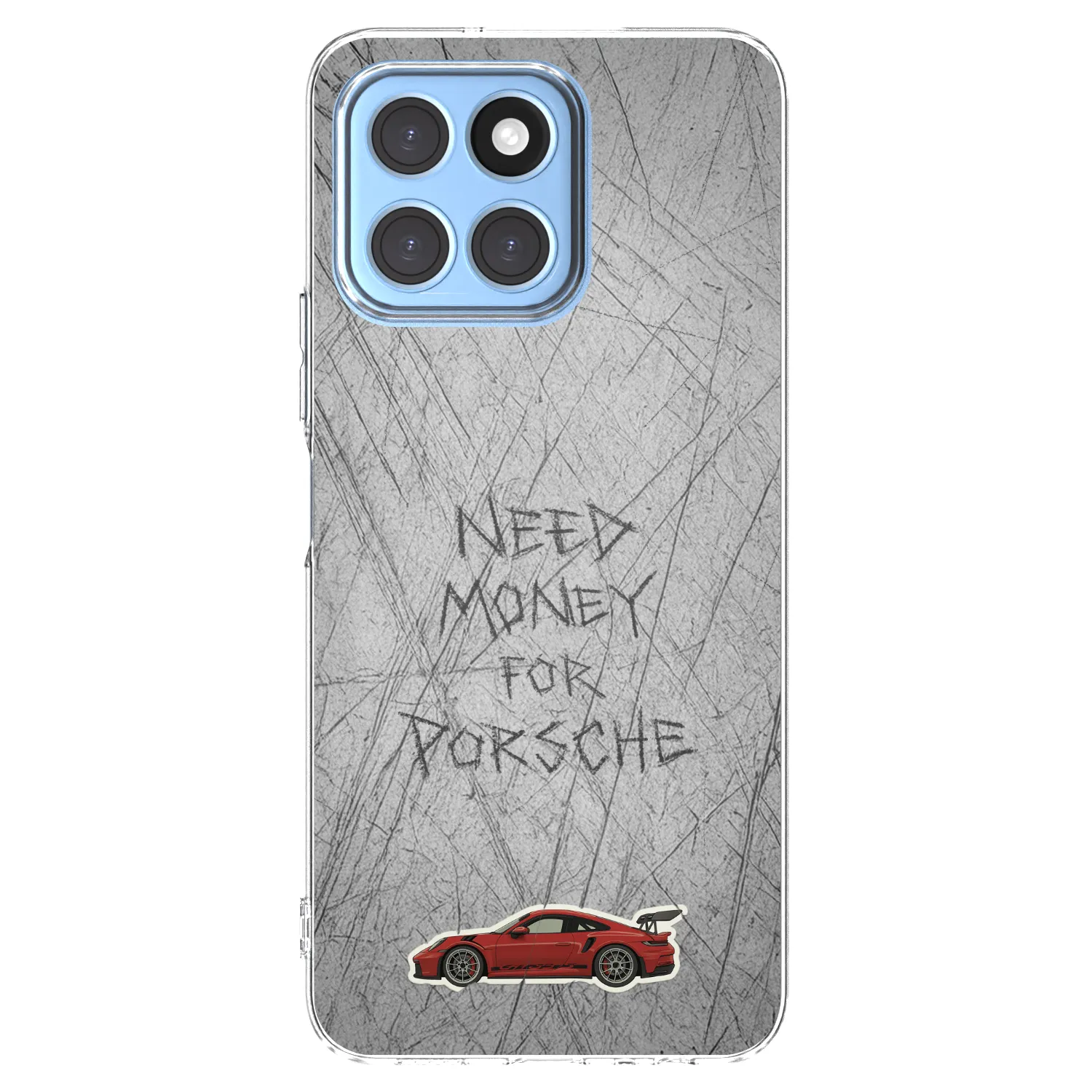 Picasee husă transparentă din silicon pentru Honor X8 5G - Garage Scratch