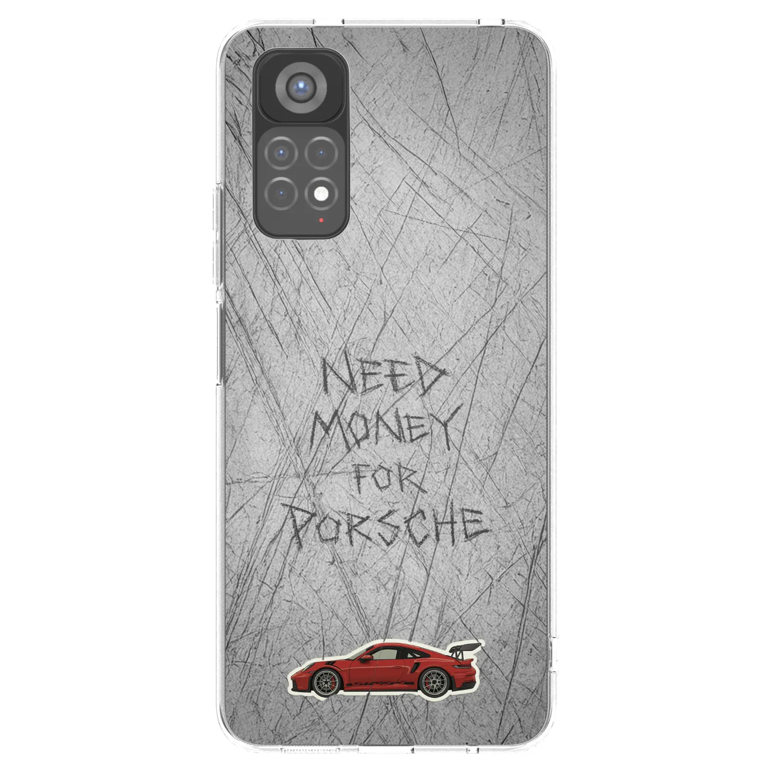 Picasee husă transparentă din silicon pentru Xiaomi Redmi Note 11S 5G - Garage Scratch