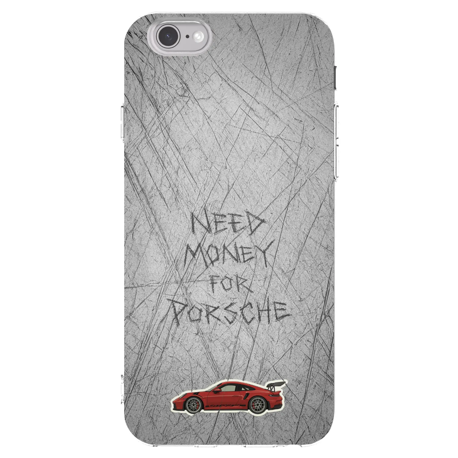 Picasee husă transparentă din silicon pentru Apple iPhone 6/6S - Garage Scratch
