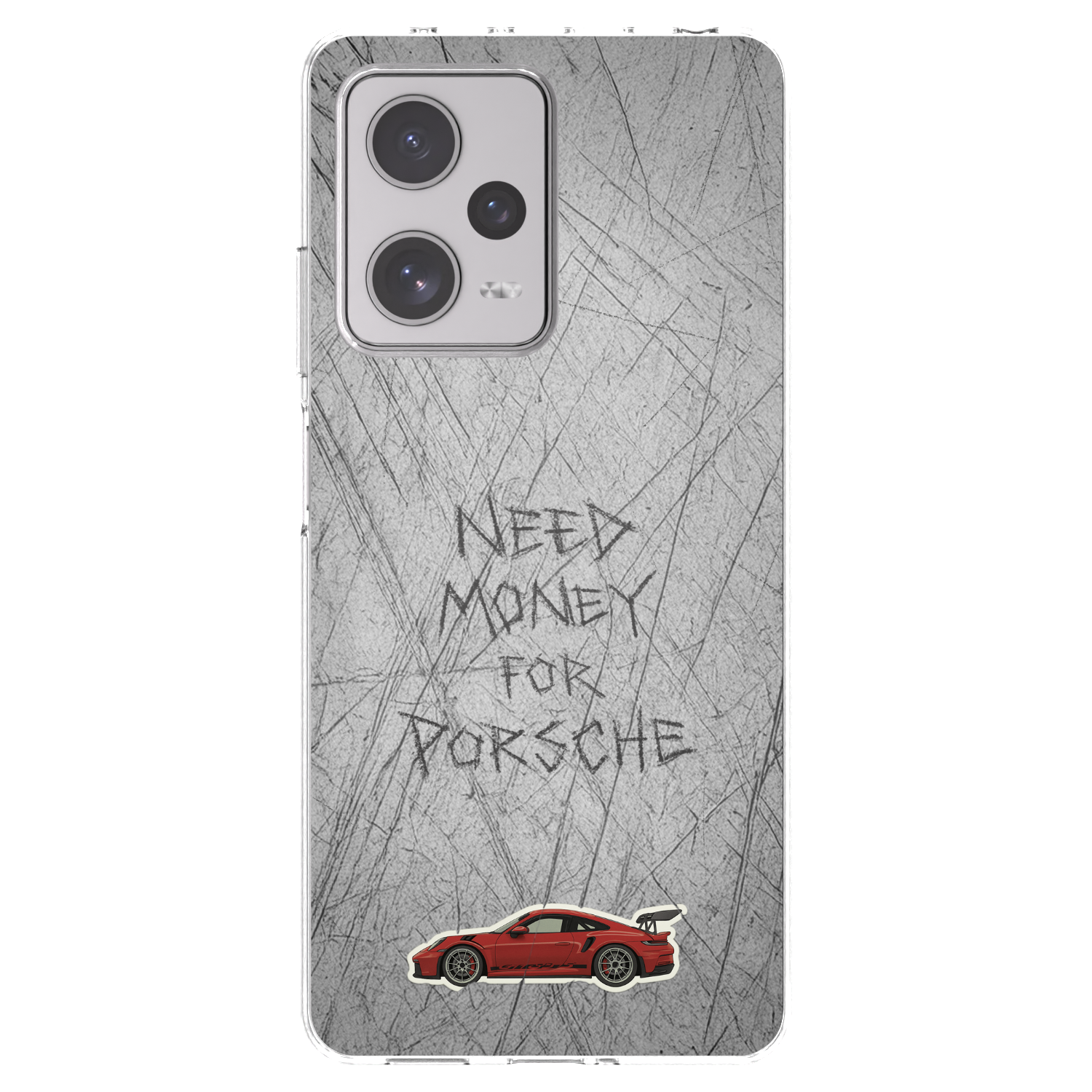 Picasee husă transparentă din silicon pentru Xiaomi Redmi Note 12 Pro+ 5G - Garage Scratch