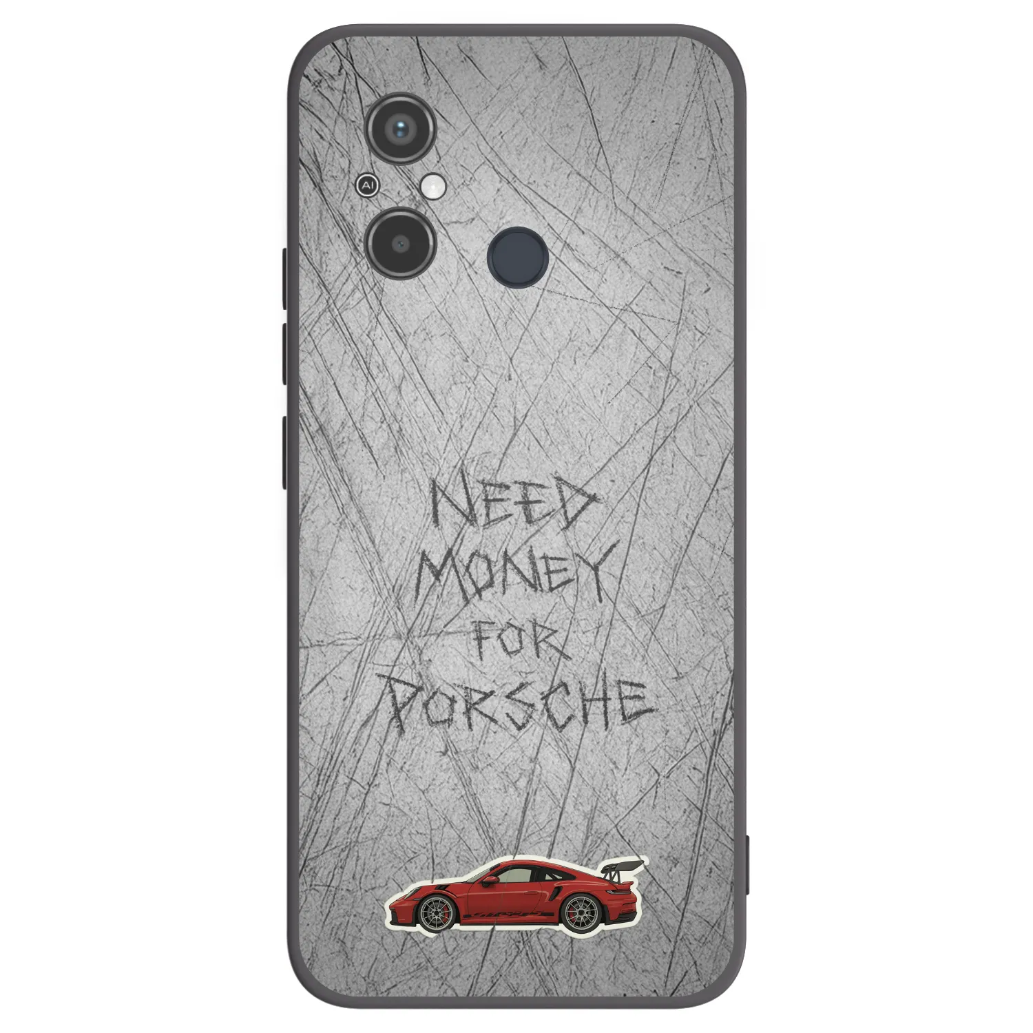 Picasee husă neagră din silicon pentru Xiaomi Redmi 12C - Garage Scratch