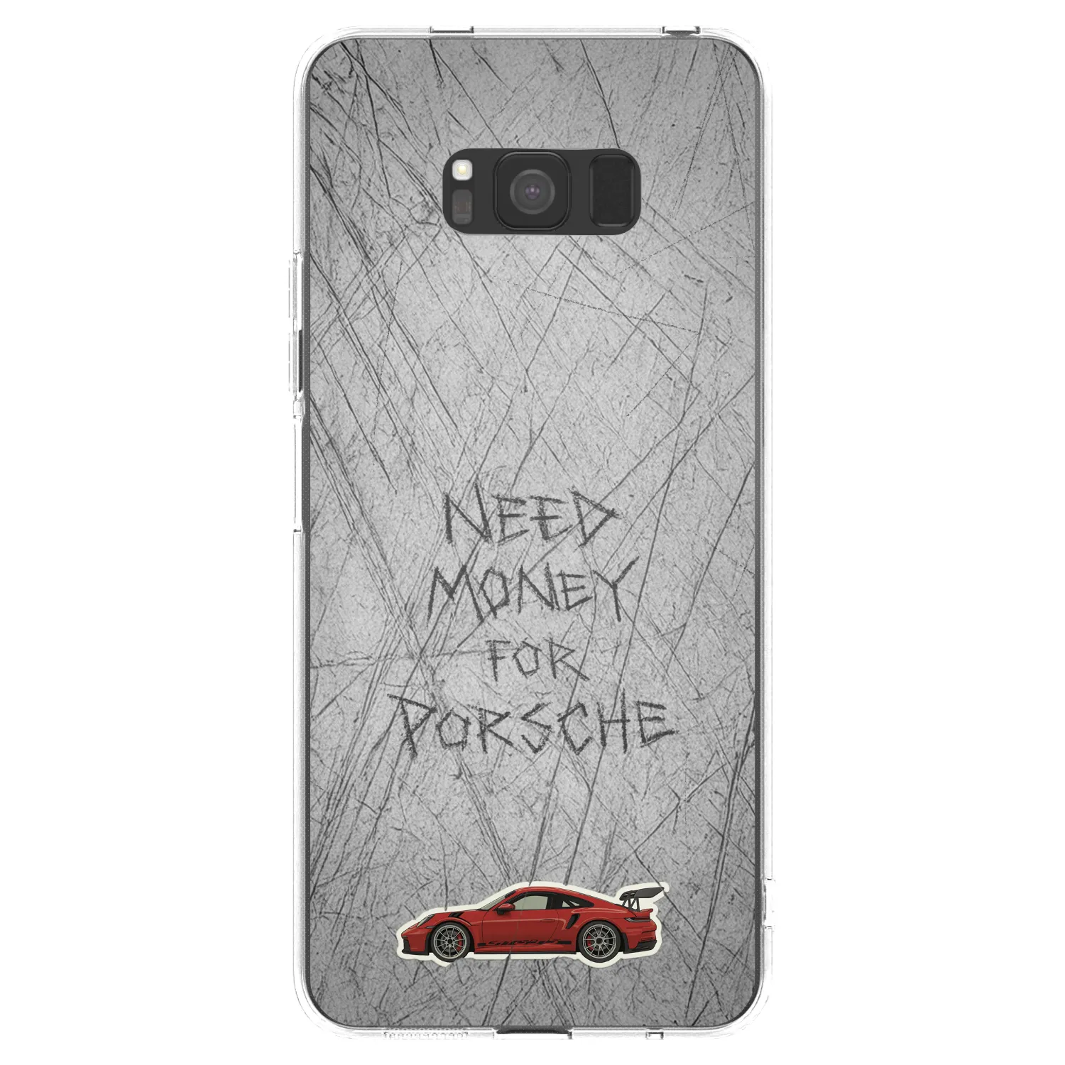 Picasee husă transparentă din silicon pentru Samsung Galaxy S8 G950F - Garage Scratch
