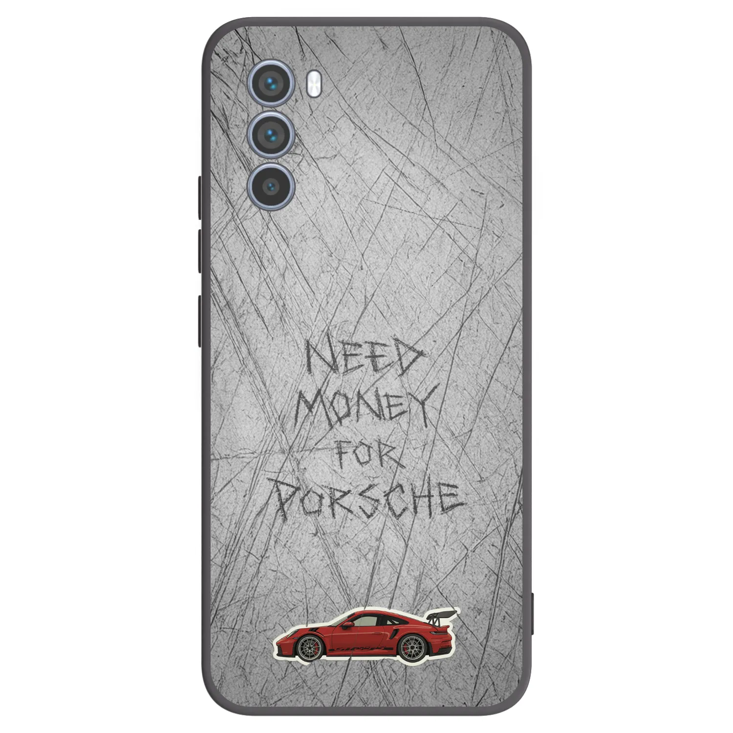Picasee husă neagră din silicon pentru Motorola Moto G62 - Garage Scratch