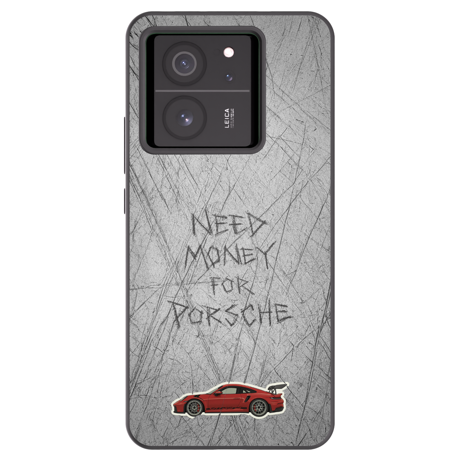 Picasee husă neagră din silicon pentru Xiaomi 13T - Garage Scratch