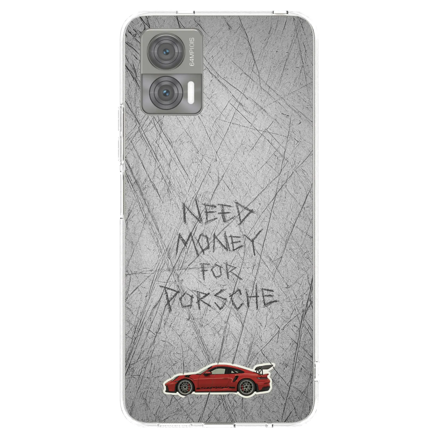 Picasee husă transparentă din silicon pentru Motorola Edge 30 Neo - Garage Scratch
