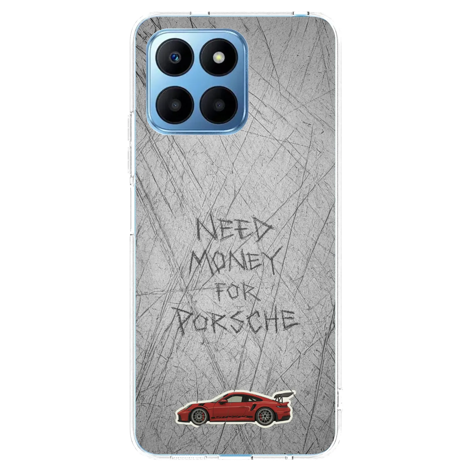 Picasee husă transparentă din silicon pentru Honor 70 Lite - Garage Scratch