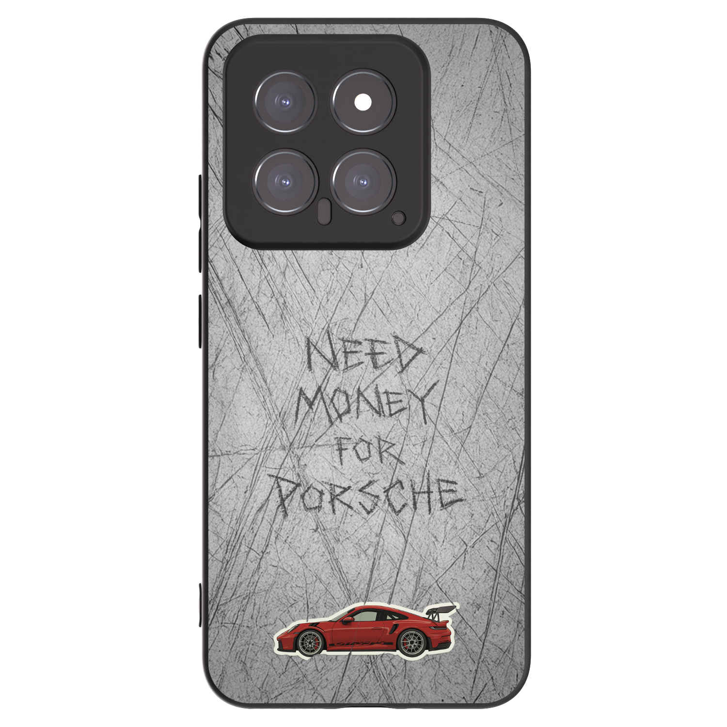 Picasee husă neagră din silicon pentru Xiaomi 14 - Garage Scratch