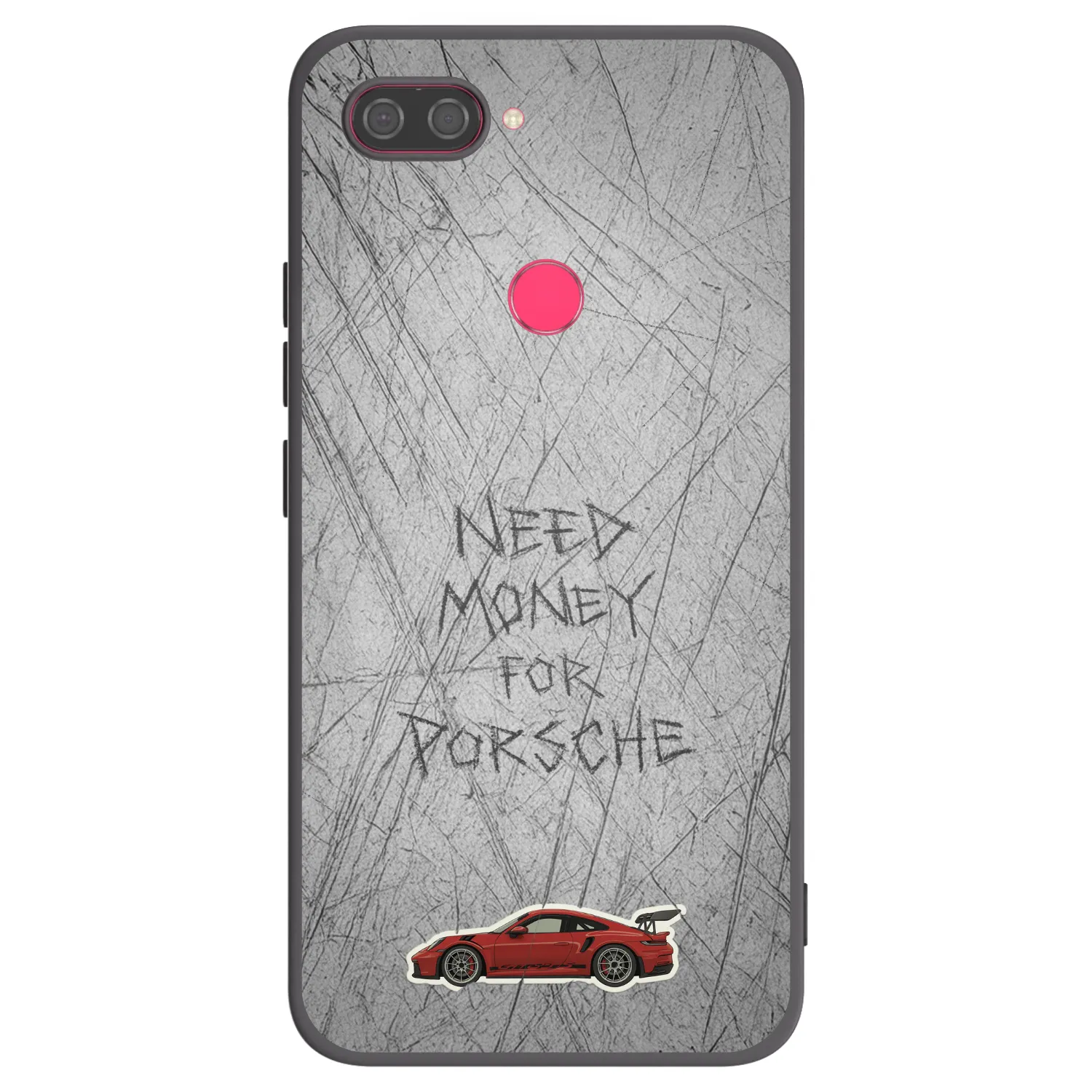 Picasee husă neagră din silicon pentru Xiaomi Mi 8 Lite - Garage Scratch