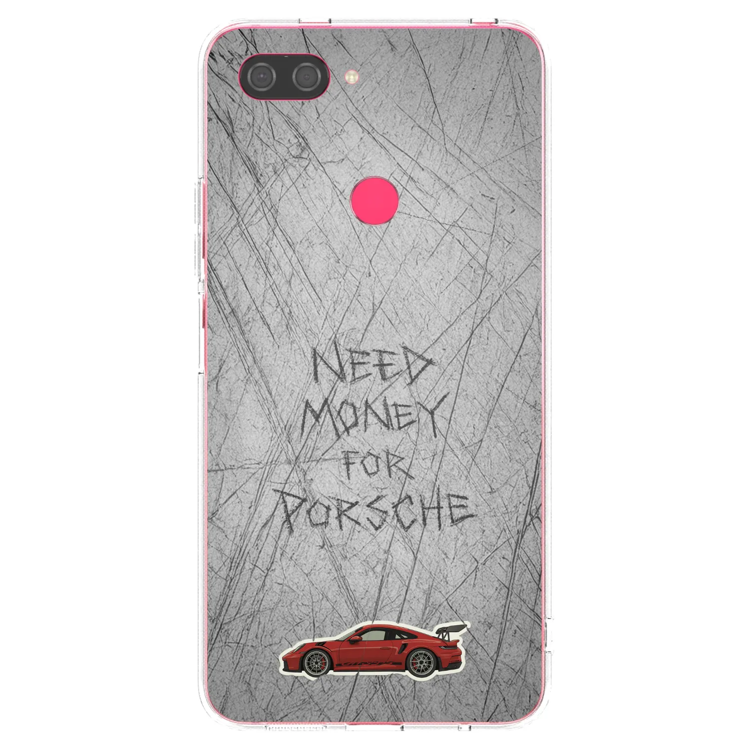 Picasee husă transparentă din silicon pentru Xiaomi Mi 8 Lite - Garage Scratch