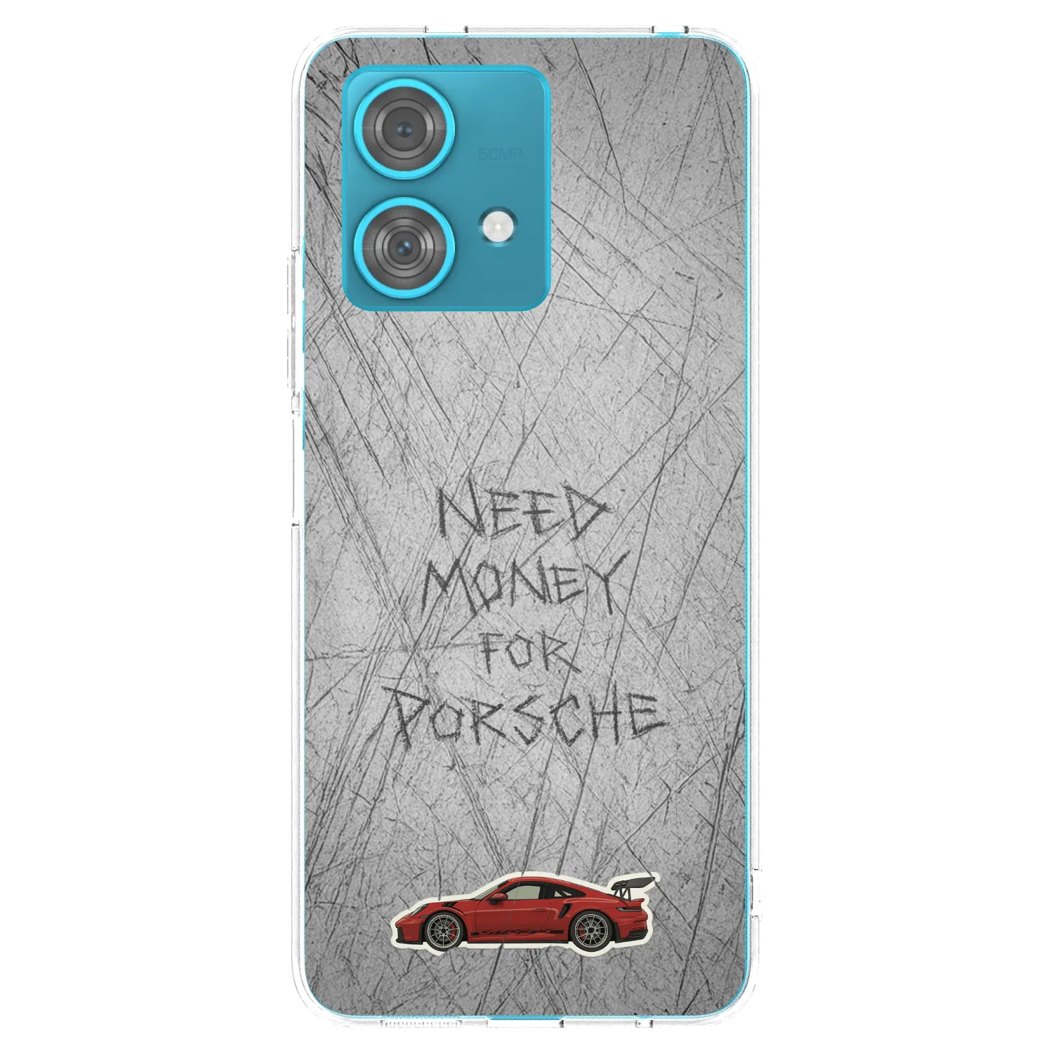 Picasee husă transparentă din silicon pentru Motorola Edge 40 Neo - Garage Scratch