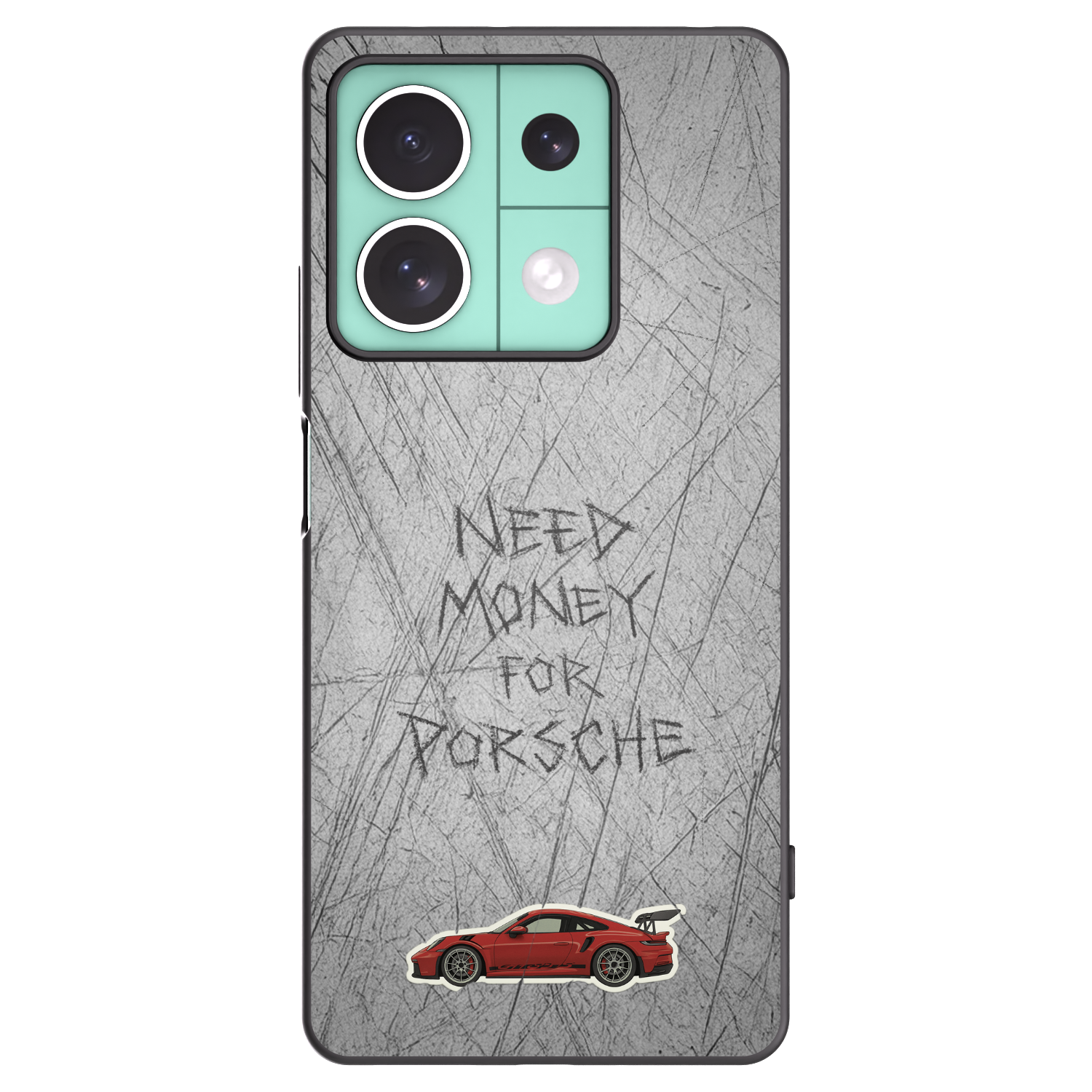 Picasee husă neagră din silicon pentru Xiaomi Redmi Note 13 5G - Garage Scratch