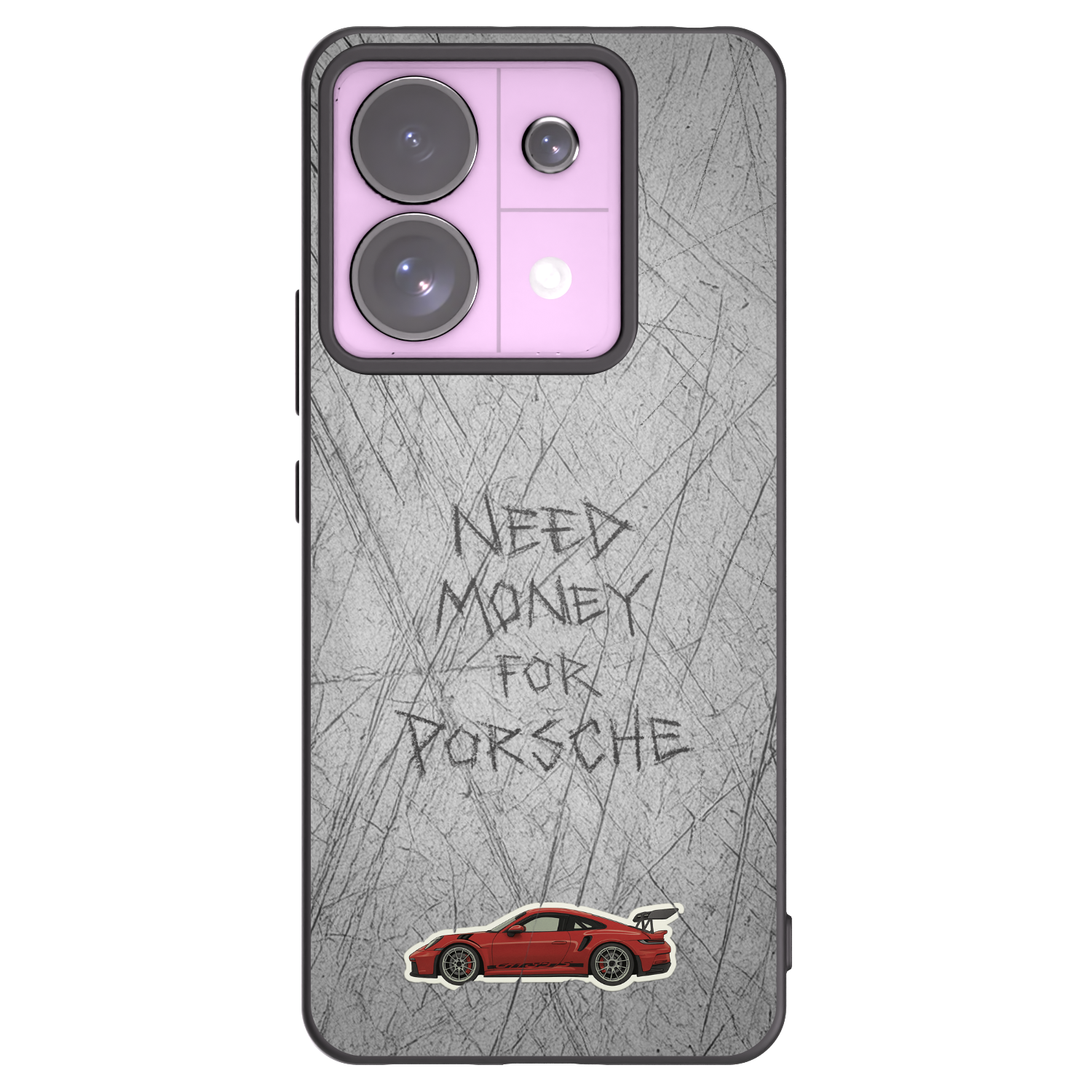 Picasee husă neagră din silicon pentru Xiaomi Redmi Note 13 Pro 5G - Garage Scratch