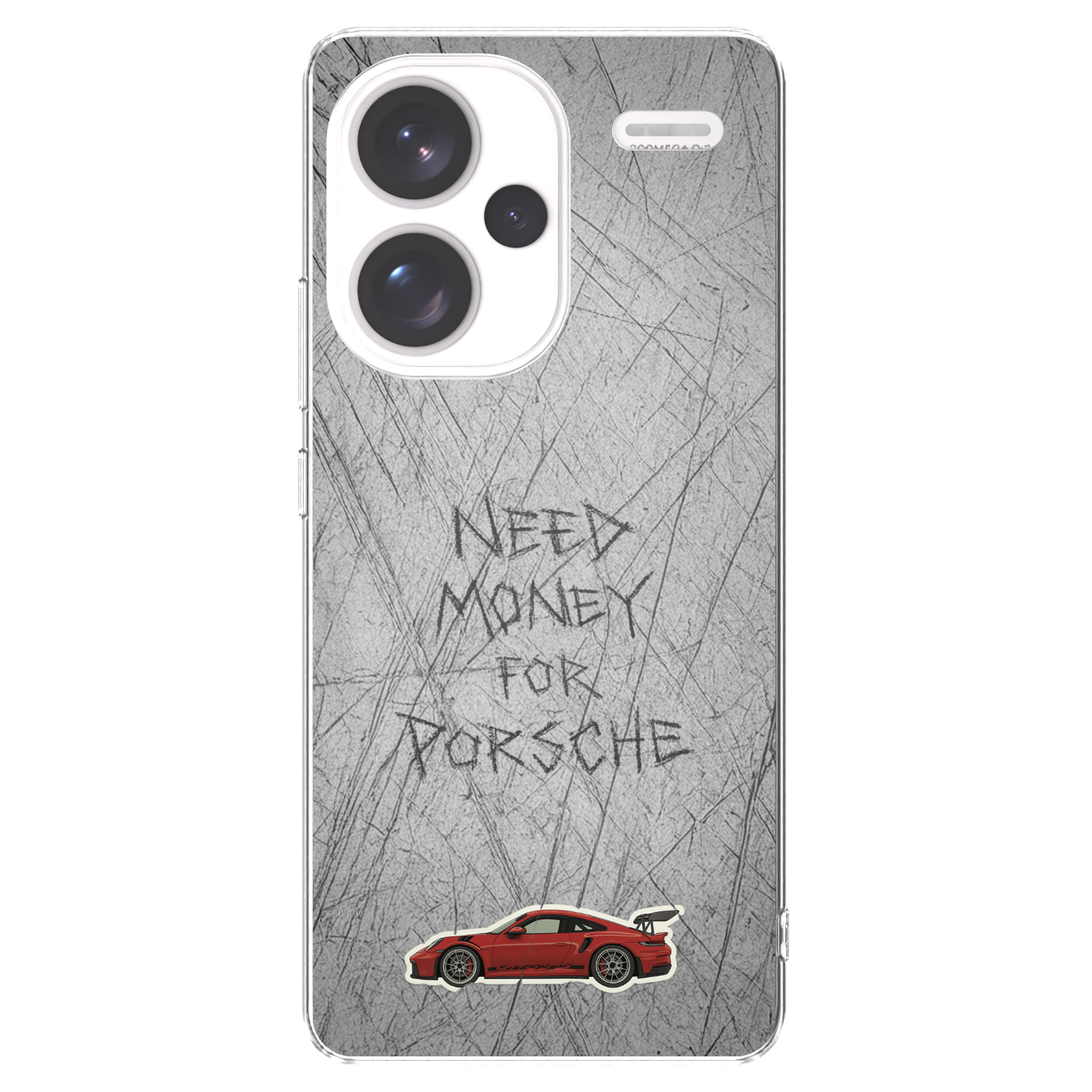 Picasee husă transparentă din silicon pentru Xiaomi Redmi Note 13 Pro+ 5G - Garage Scratch