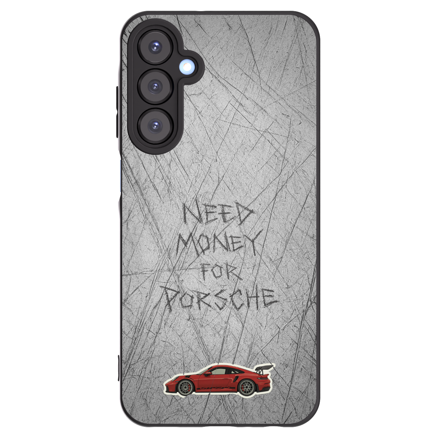 Picasee husă neagră din silicon pentru Samsung Galaxy A25 A256B 5G - Garage Scratch