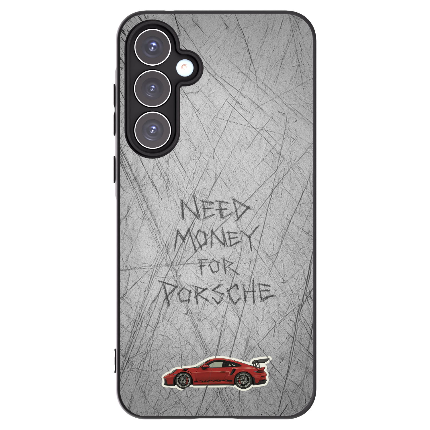 Picasee husă neagră din silicon pentru Samsung Galaxy A55 5G A556B - Garage Scratch