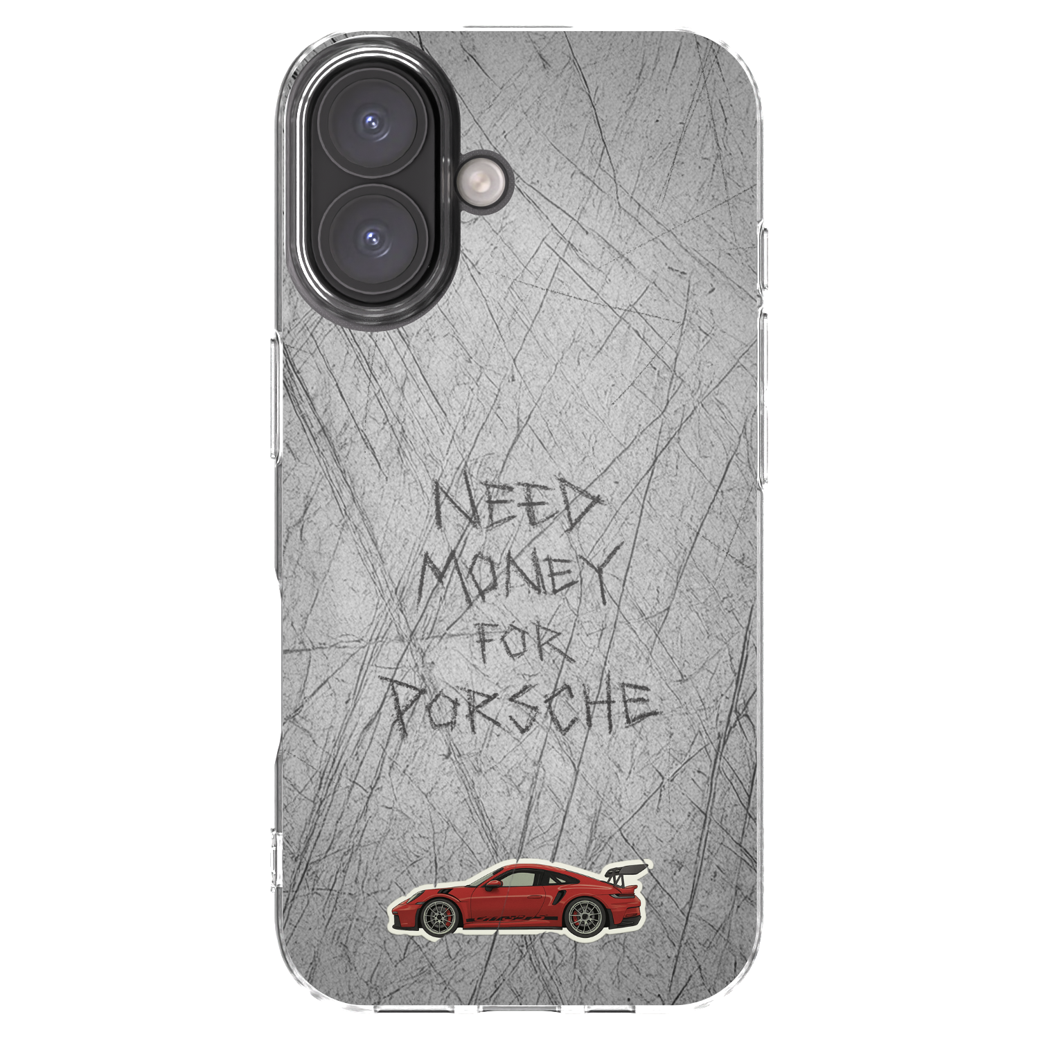 Picasee husă transparentă din silicon pentru Apple iPhone 16 - Garage Scratch