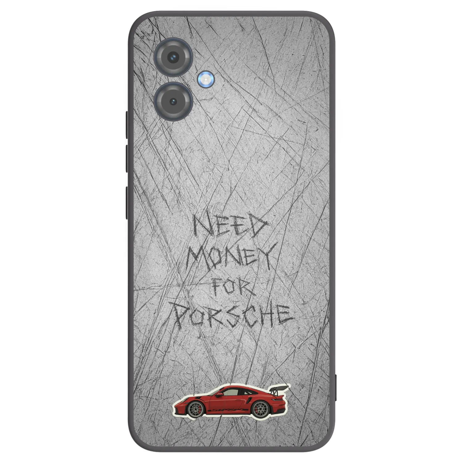 Picasee husă neagră din silicon pentru Motorola Moto G14 - Garage Scratch