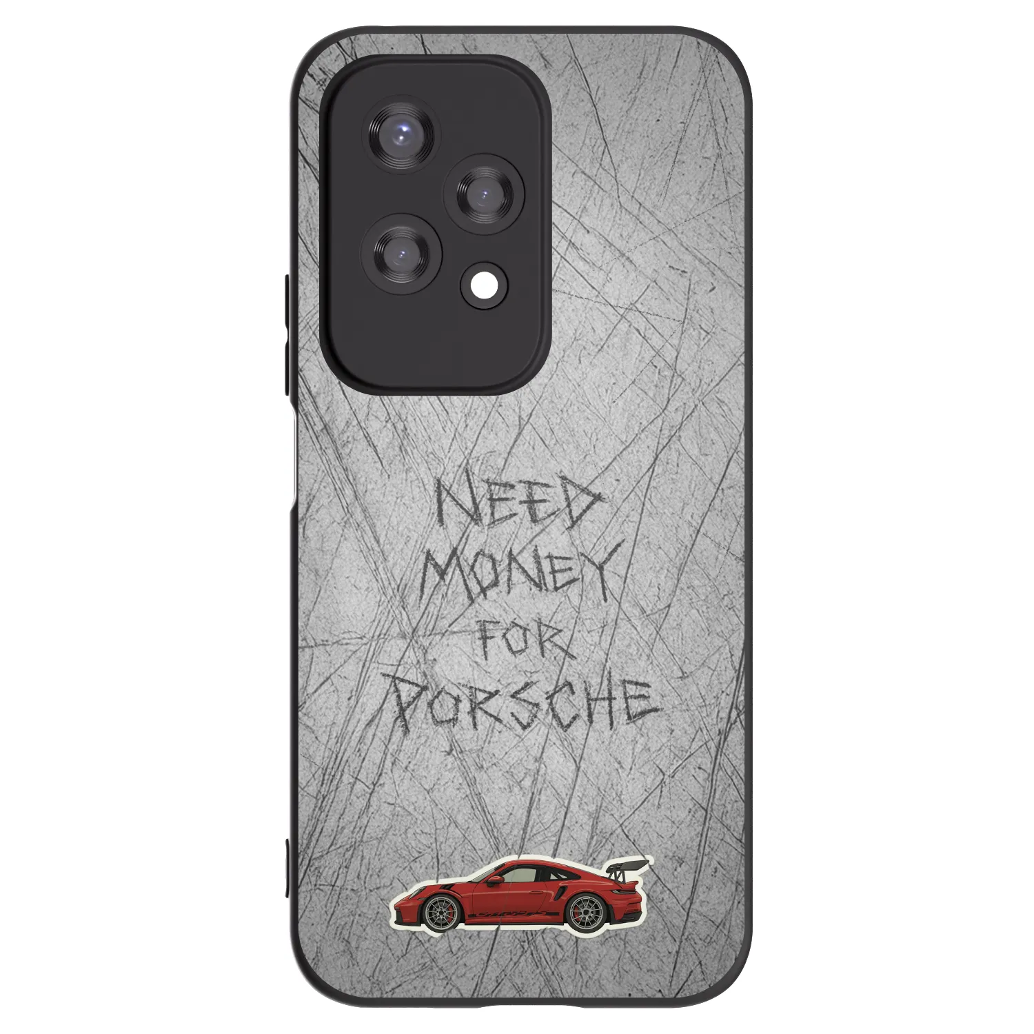 Picasee husă neagră din silicon pentru Honor 200 Lite - Garage Scratch