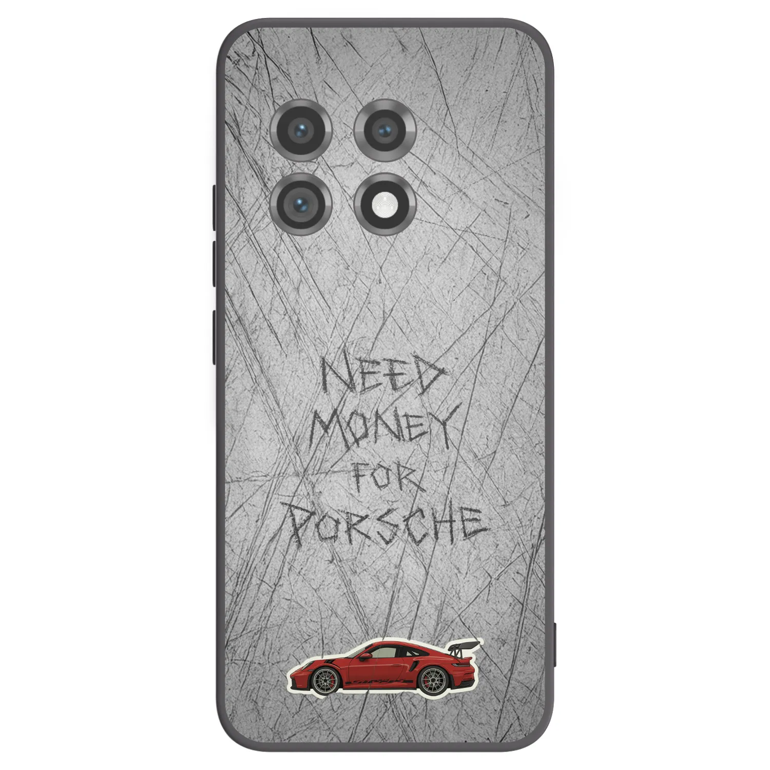 Picasee husă neagră din silicon pentru OnePlus 11 5G - Garage Scratch
