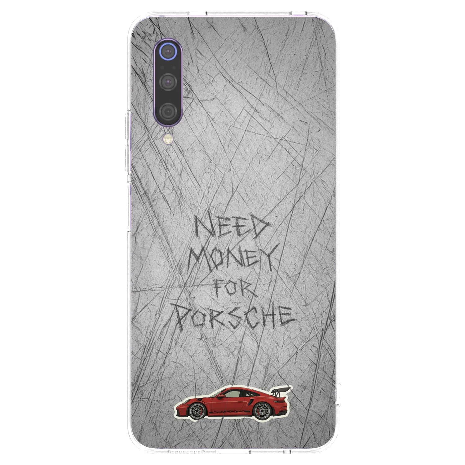 Picasee husă transparentă din silicon pentru Xiaomi Mi 9 - Garage Scratch