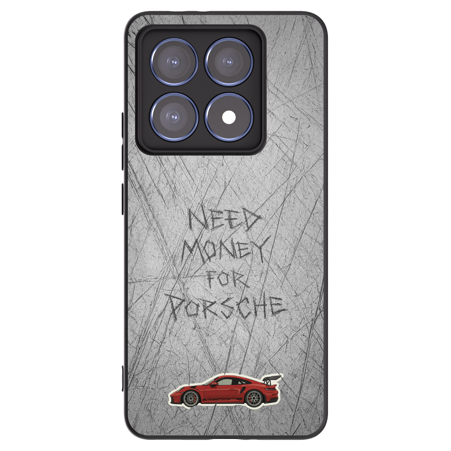 Picasee husă neagră din silicon pentru Xiaomi 14T Pro - Garage Scratch