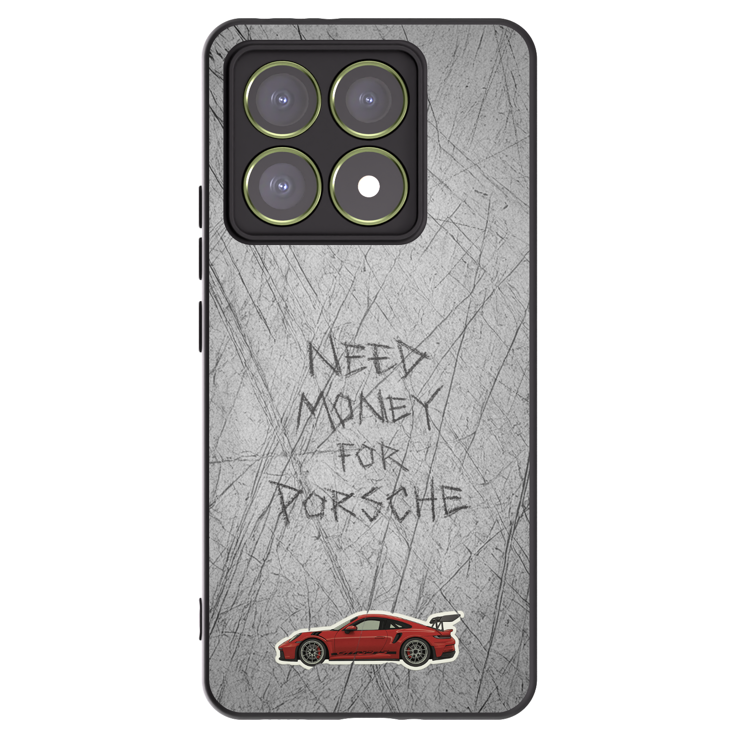 Picasee husă neagră din silicon pentru Xiaomi 14T - Garage Scratch