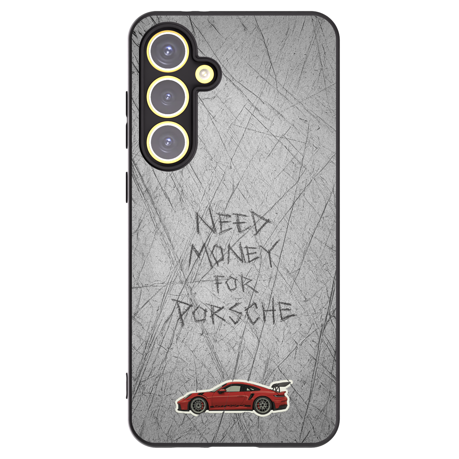 Picasee husă neagră din silicon pentru Samsung Galaxy S24 FE S721B - Garage Scratch