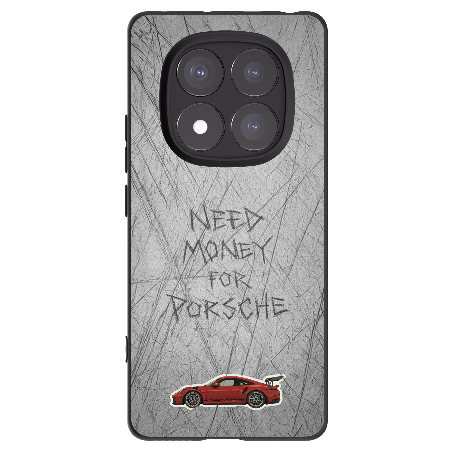 Picasee husă neagră din silicon pentru Xiaomi Redmi Note 14 Pro+ 5G - Garage Scratch