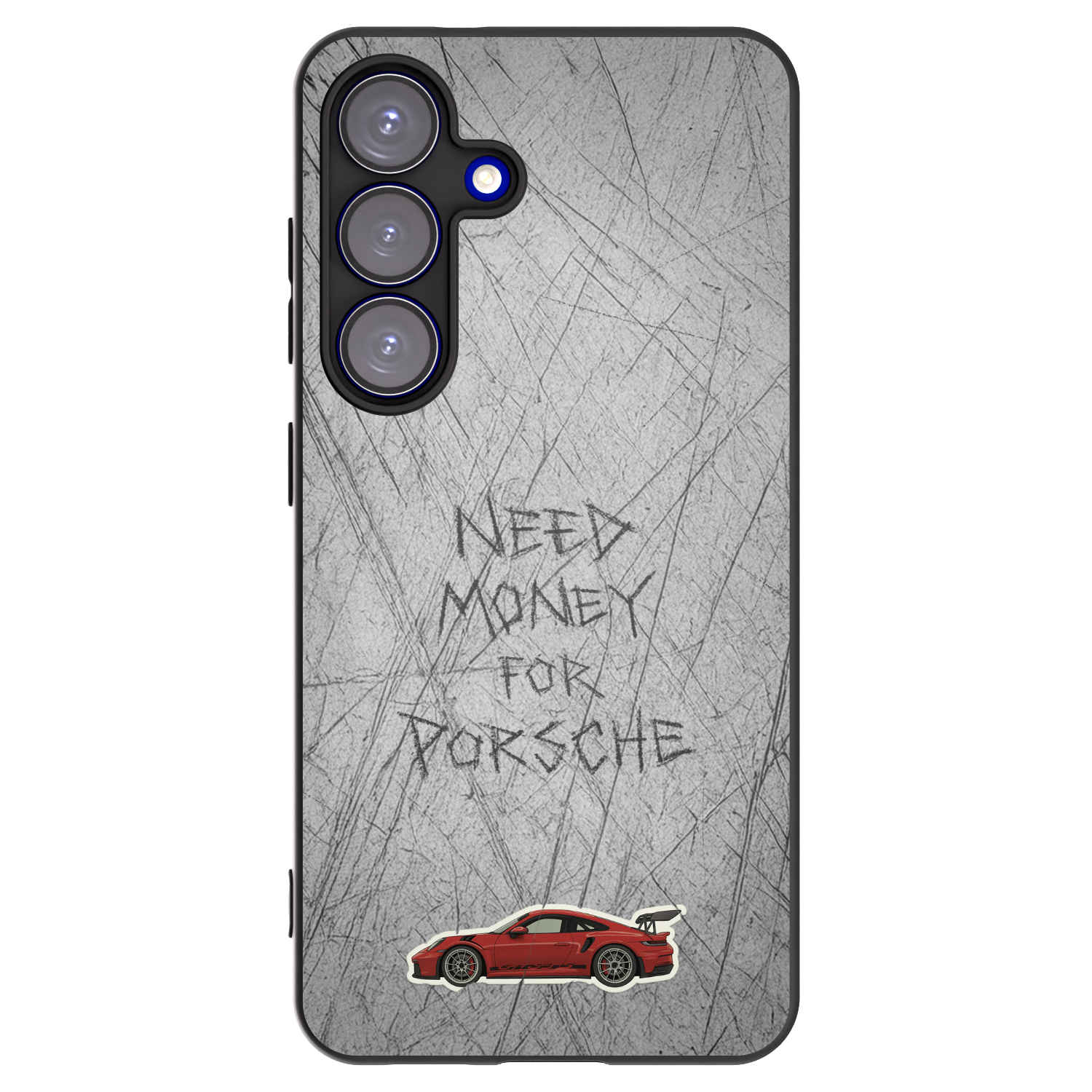 Picasee husă neagră din silicon pentru Samsung Galaxy S25 5G - Garage Scratch