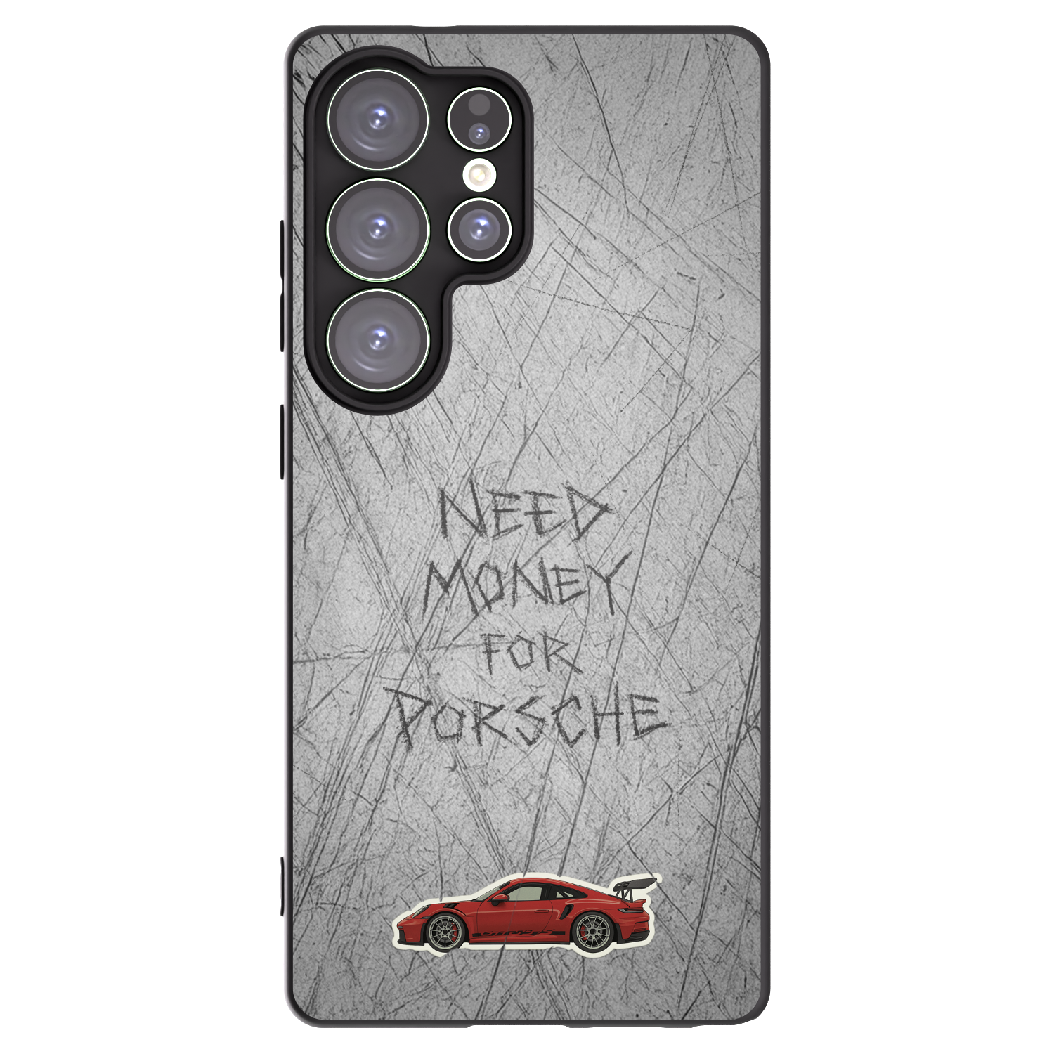 Picasee husă neagră din silicon pentru Samsung Galaxy S25 Ultra 5G - Garage Scratch