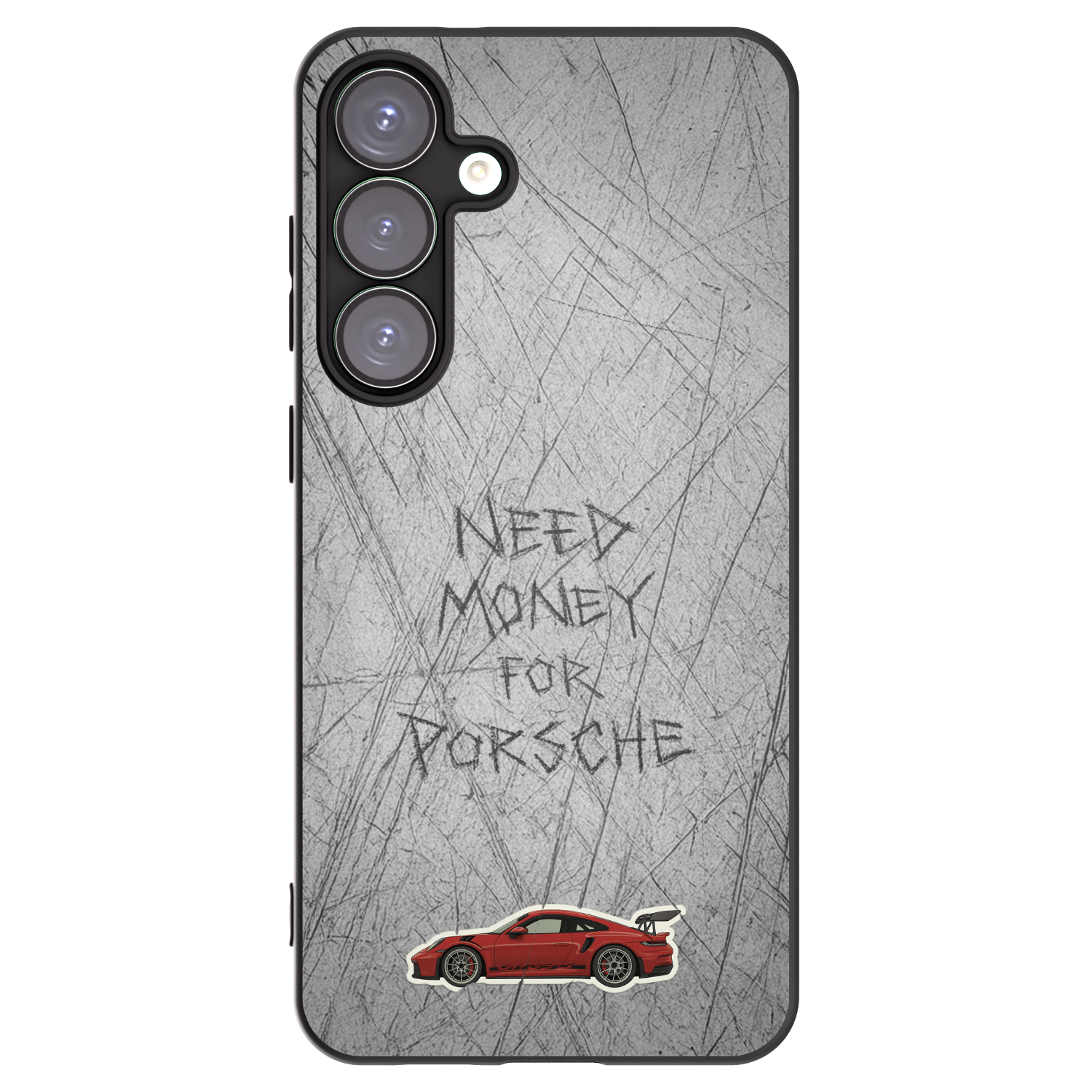 Picasee husă neagră din silicon pentru Samsung Galaxy S25+ 5G - Garage Scratch