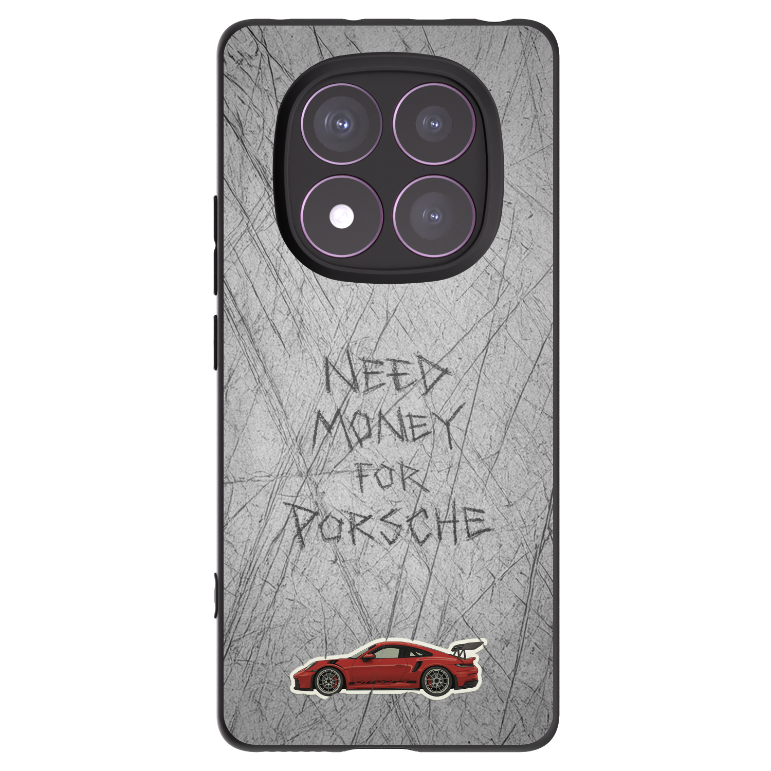 Picasee husă neagră din silicon pentru Xiaomi Redmi Note 14 Pro 4G - Garage Scratch
