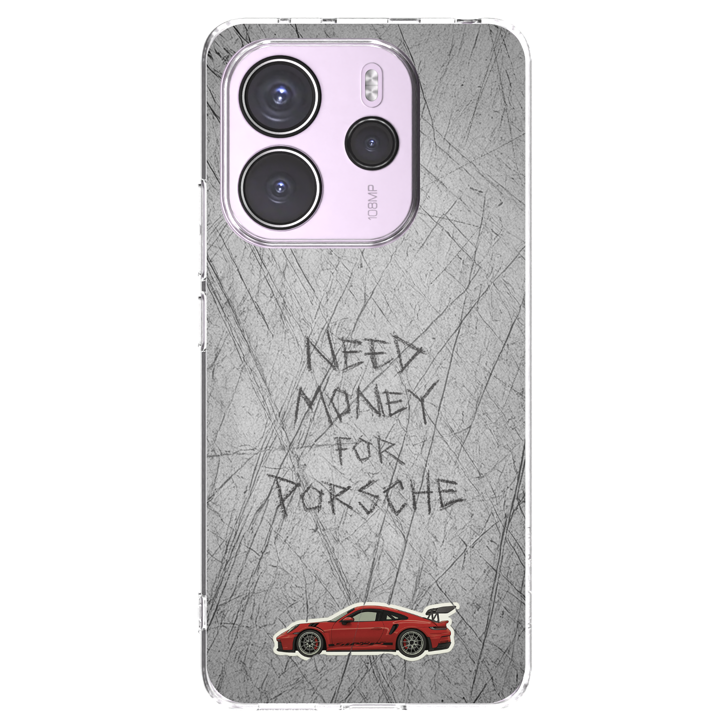 Picasee husă transparentă din silicon pentru Xiaomi Redmi Note 14 4G - Garage Scratch