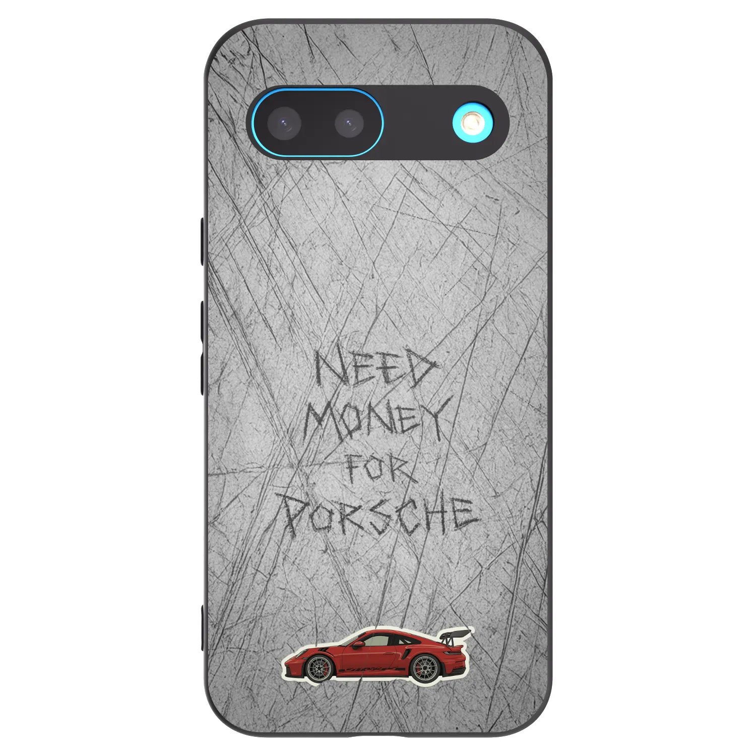 Picasee husă neagră din silicon pentru Google Pixel 8 - Garage Scratch