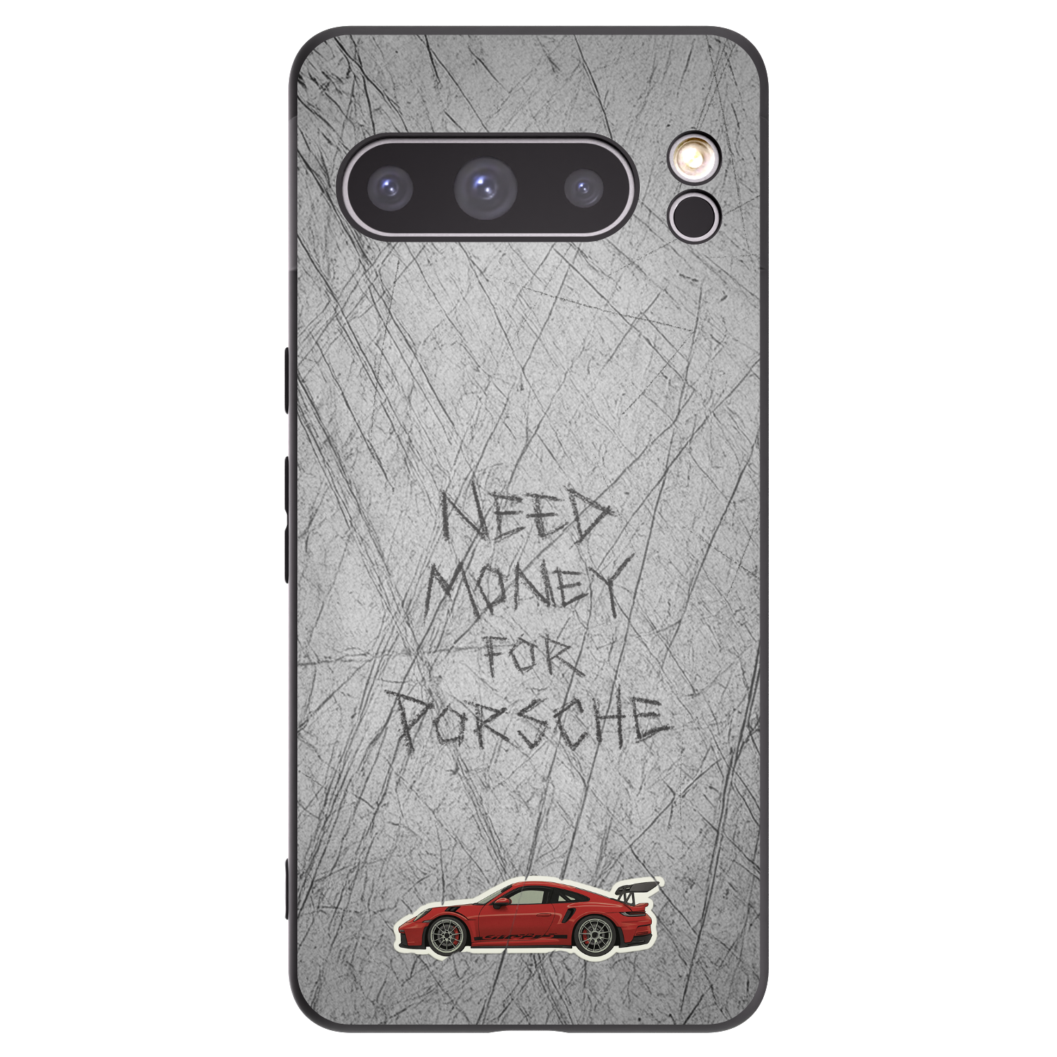 Picasee husă neagră din silicon pentru Google Pixel 8 Pro - Garage Scratch
