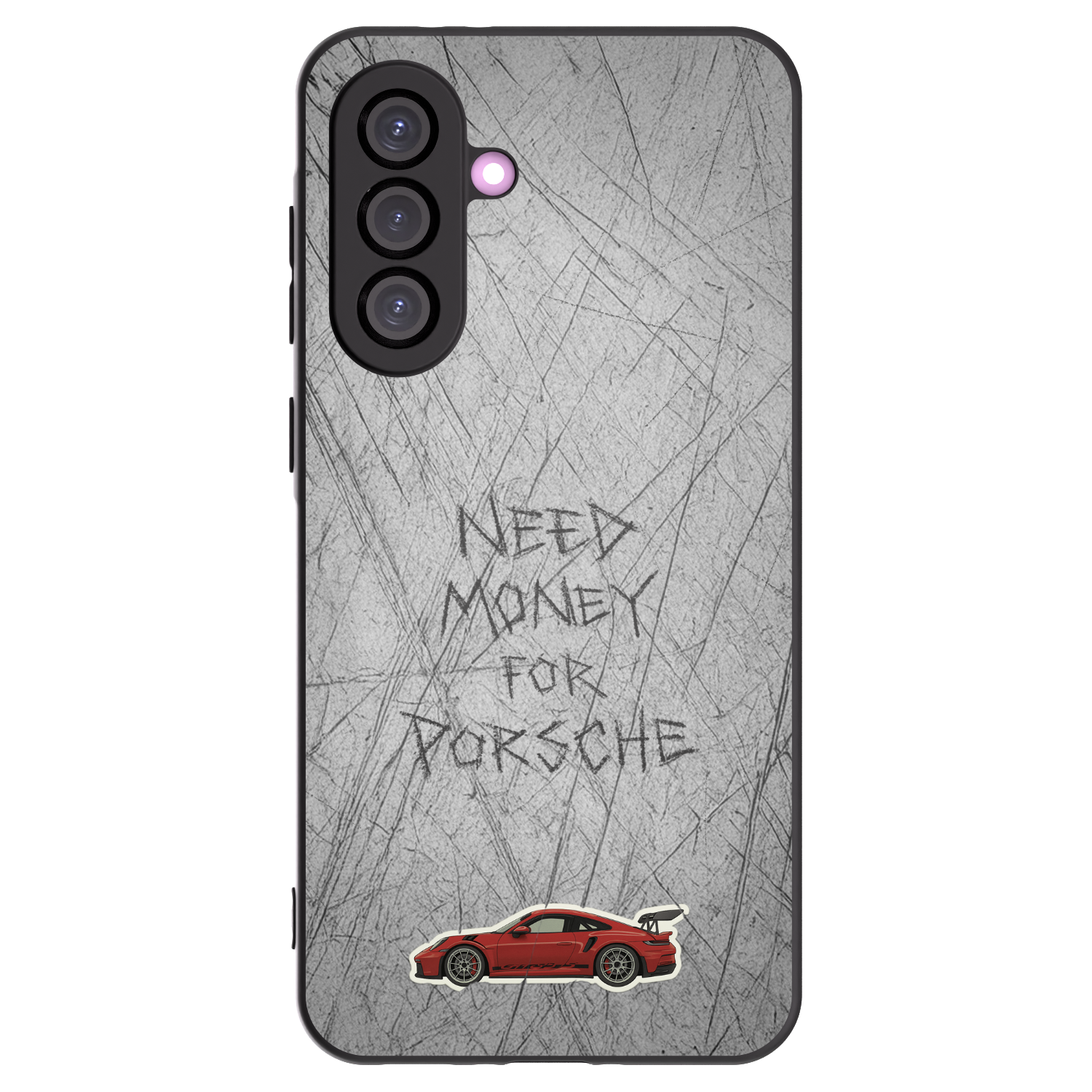 Picasee husă neagră din silicon pentru Samsung Galaxy A36 5G - Garage Scratch