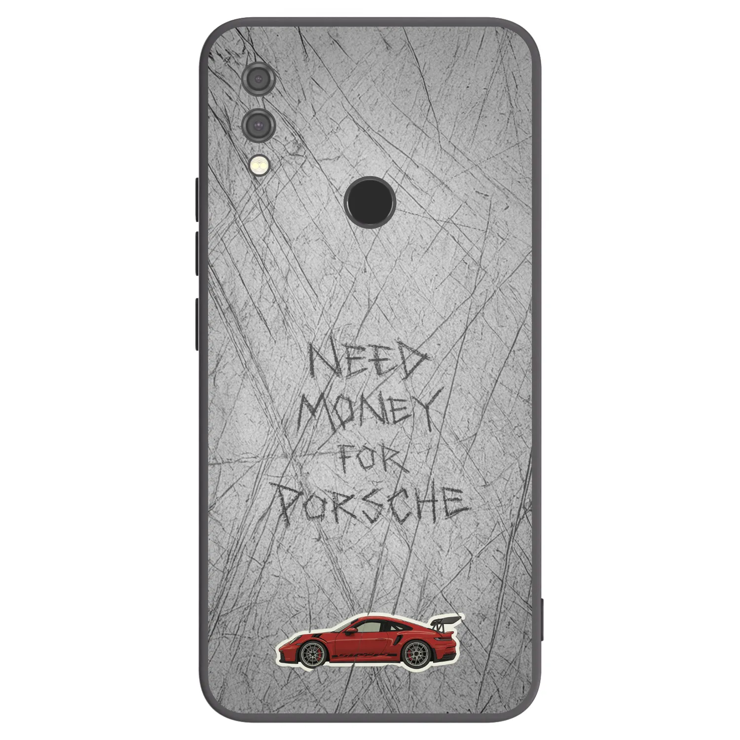 Picasee husă neagră din silicon pentru Xiaomi Redmi Note 7 - Garage Scratch