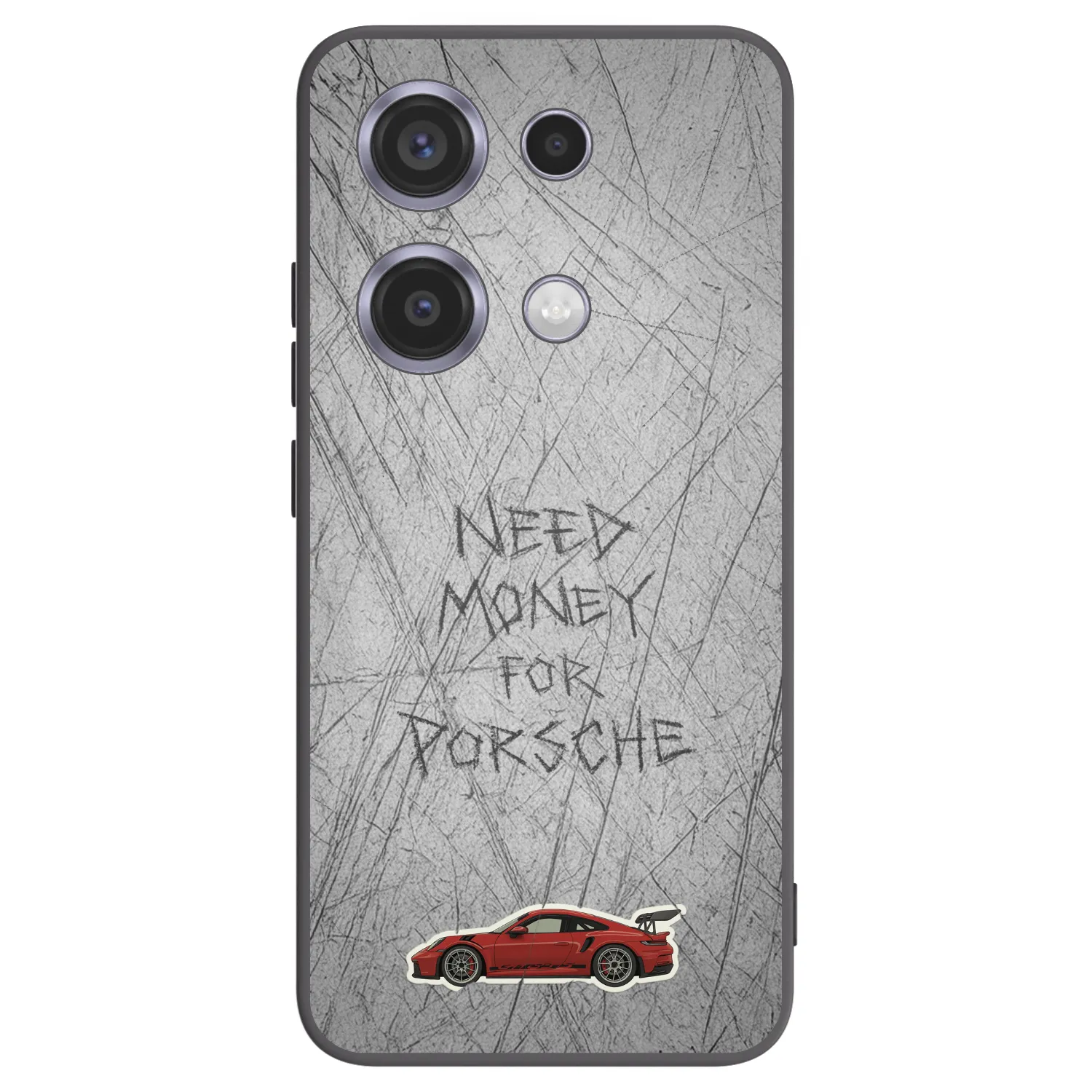 Picasee husă neagră din silicon pentru Xiaomi Redmi Note 14S - Garage Scratch