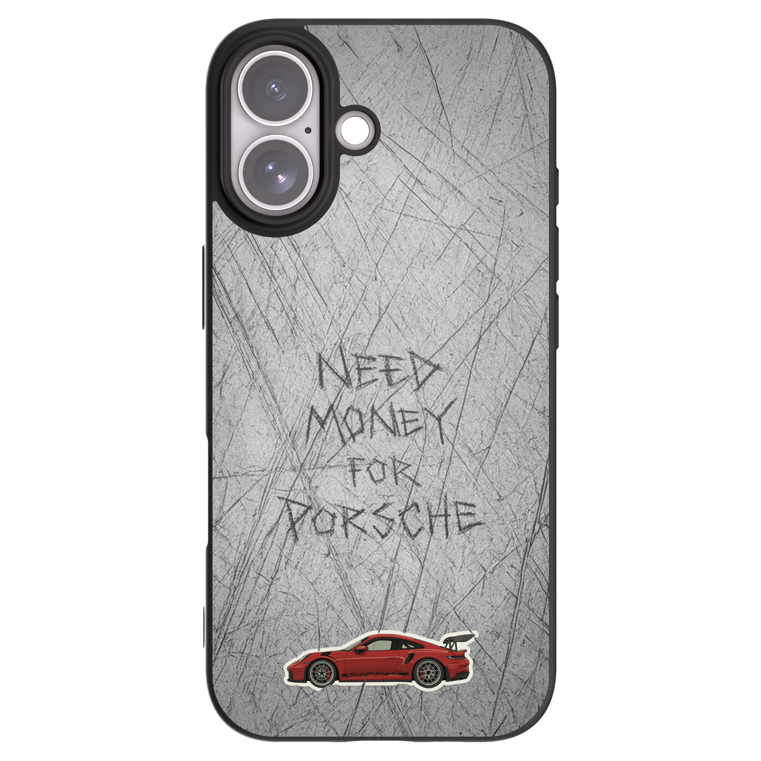 Picasee husă neagră din silicon pentru Apple iPhone 17 - Garage Scratch